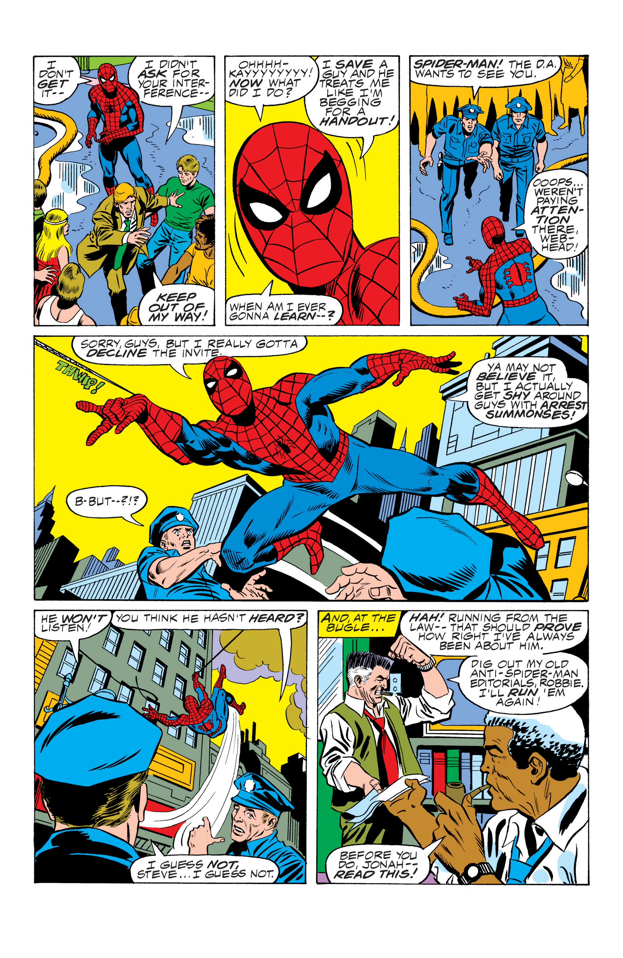 Read online Marvel Masterworks: The Amazing Spider-Man comic -  Issue # TPB 18 (Part 2) - 1