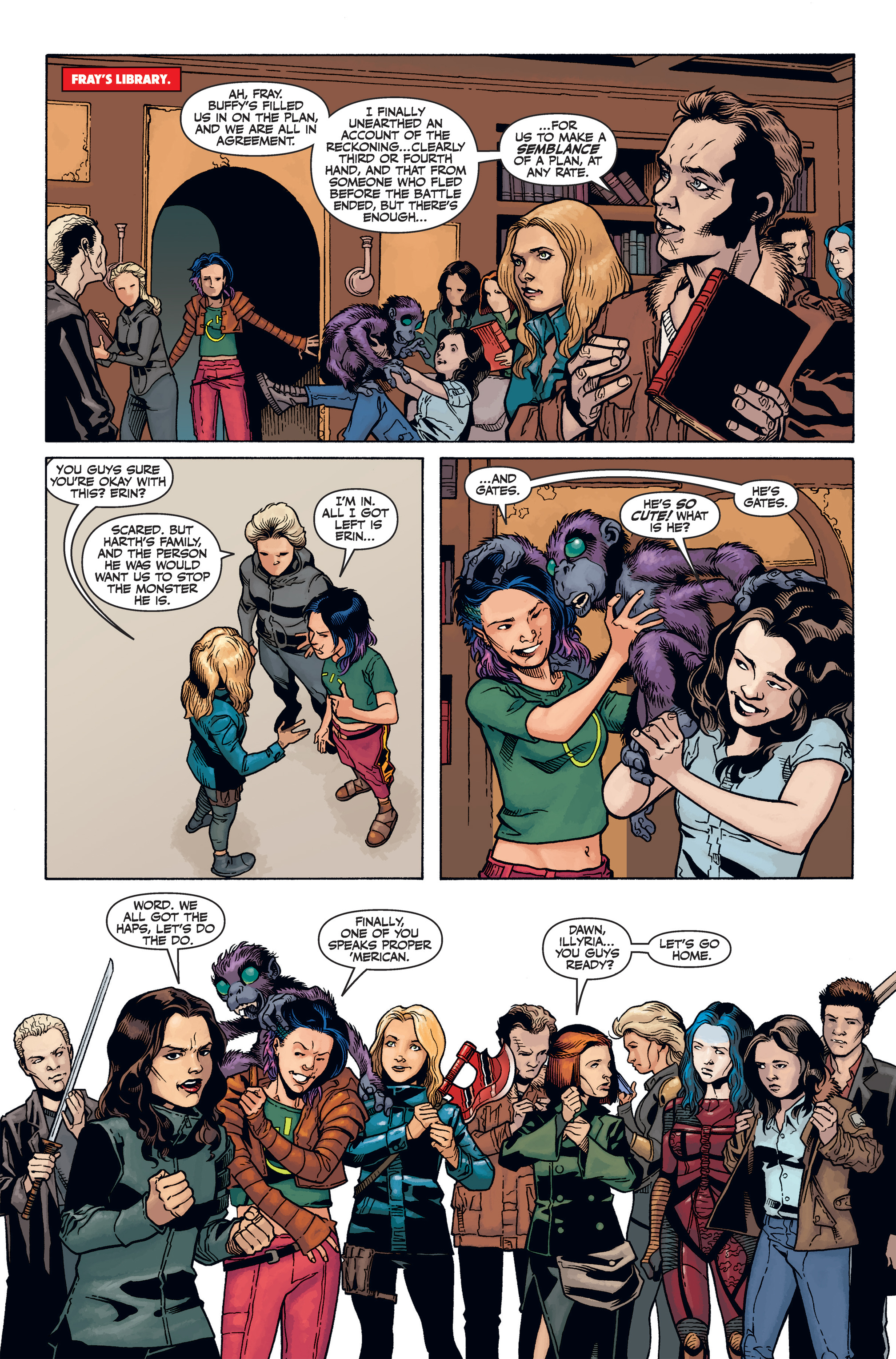 Read online Buffy the Vampire Slayer Season 12 comic -  Issue # _Library Edition (Part 2) - 50