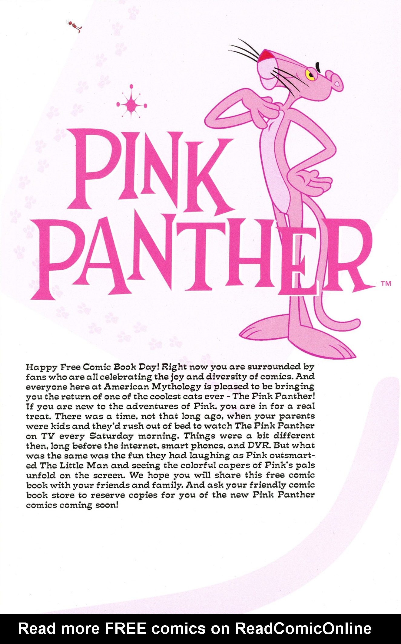Read online Free Comic Book Day 2016 comic -  Issue # Pink Panther - 3