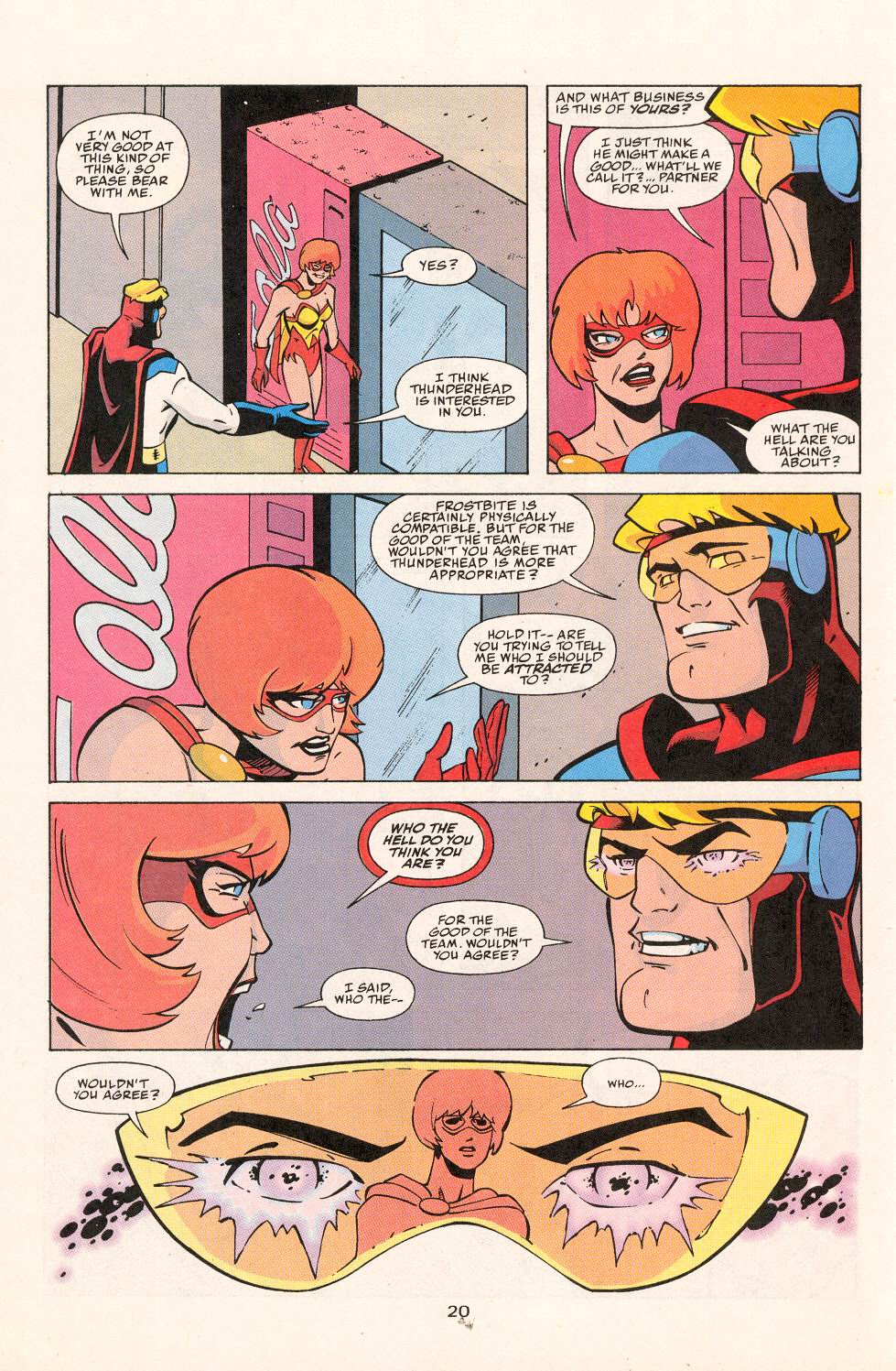 Read online Young Heroes in Love comic -  Issue #1 - 22