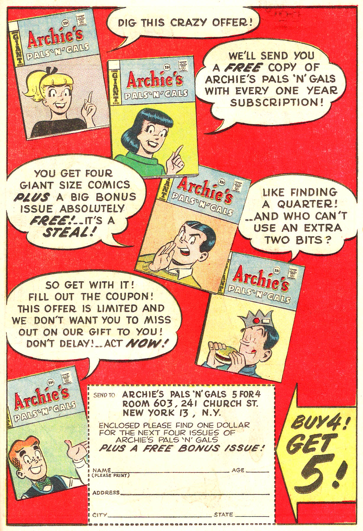 Read online Archie Giant Series Magazine comic -  Issue #32 - 35