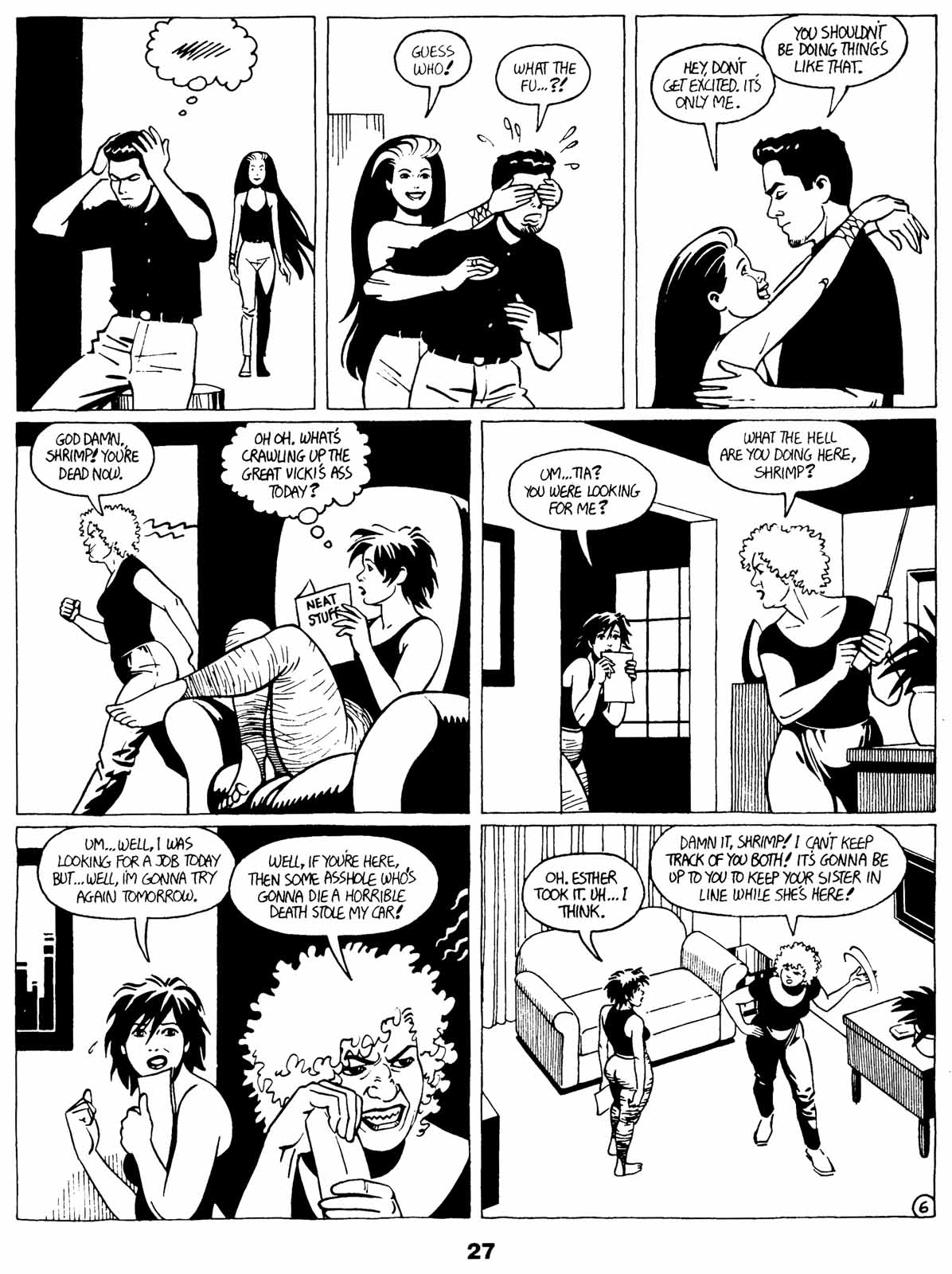 Read online Love and Rockets (1982) comic -  Issue #21 - 29