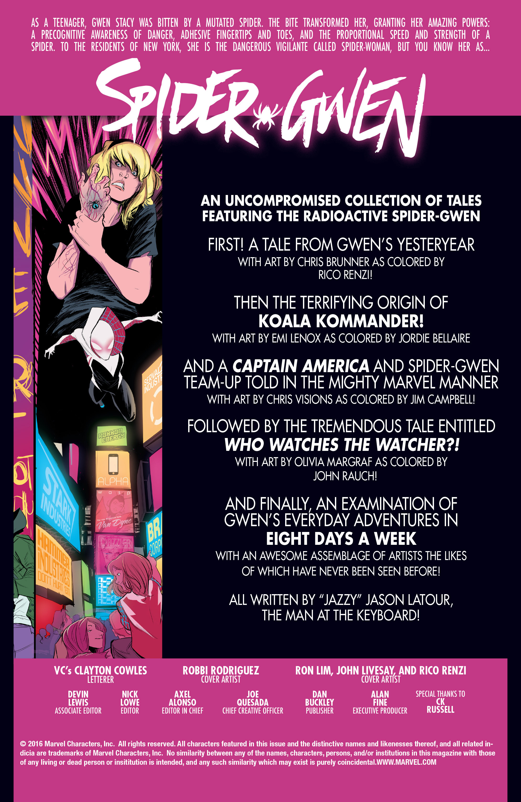 Read online Spider-Gwen [II] comic -  Issue # _Annual 1 - 2