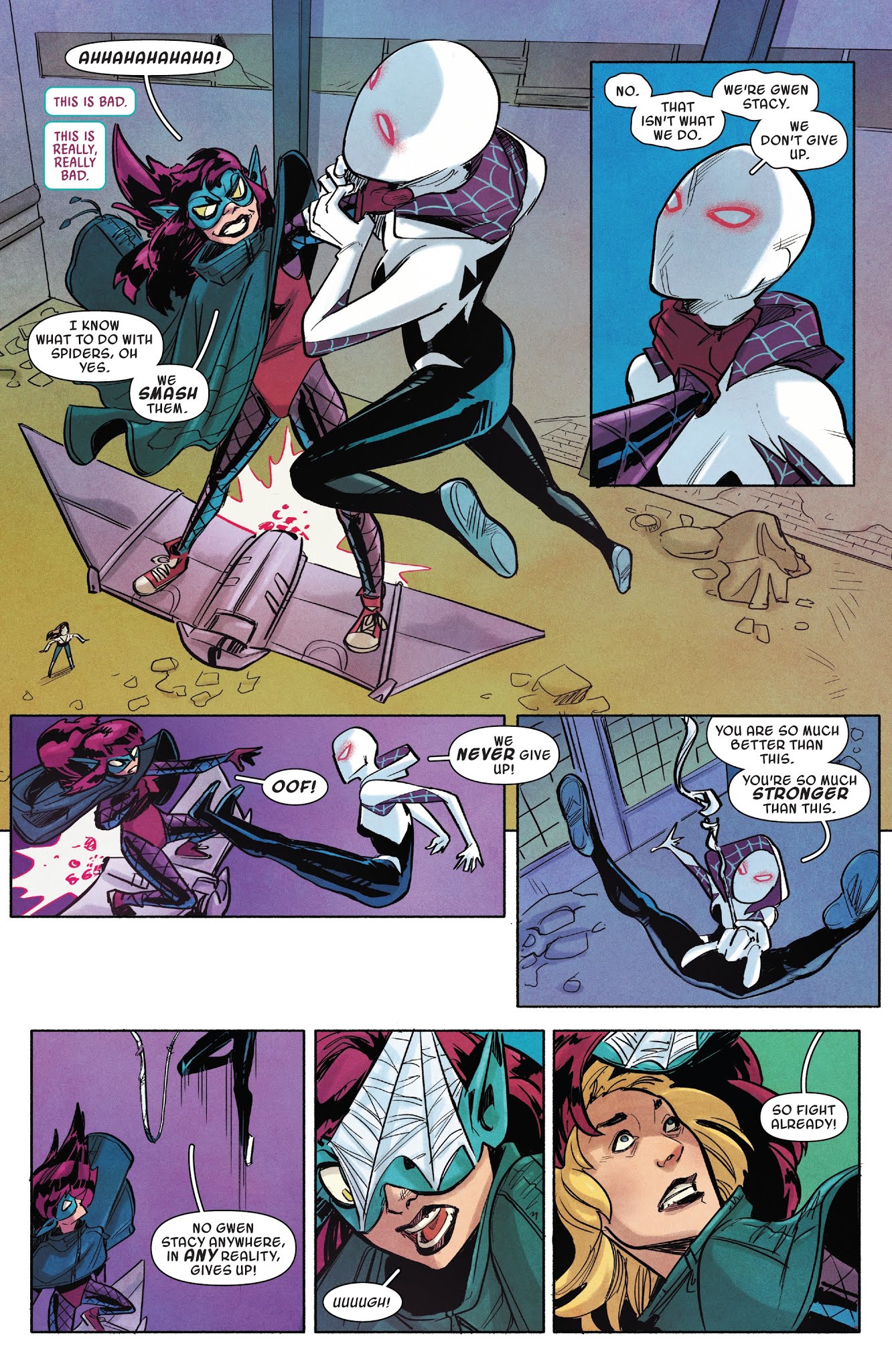 Read online Spider-Gwen: Ghost-Spider comic -  Issue #3 - 15