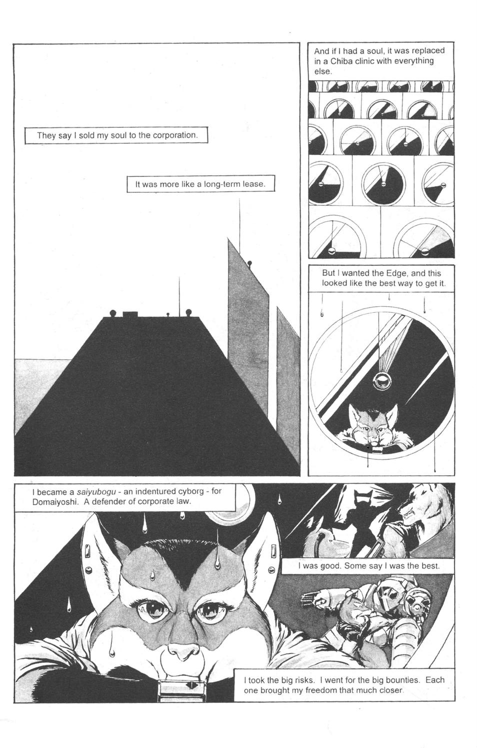 Read online Zaibatsu Tears comic -  Issue #1 - 7