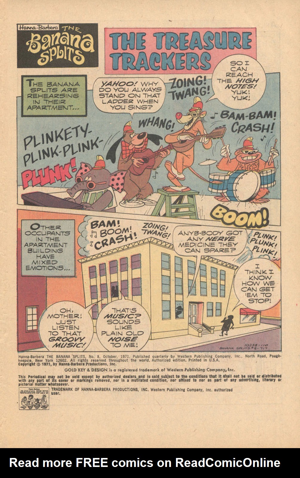 Read online Banana Splits comic -  Issue #8 - 3