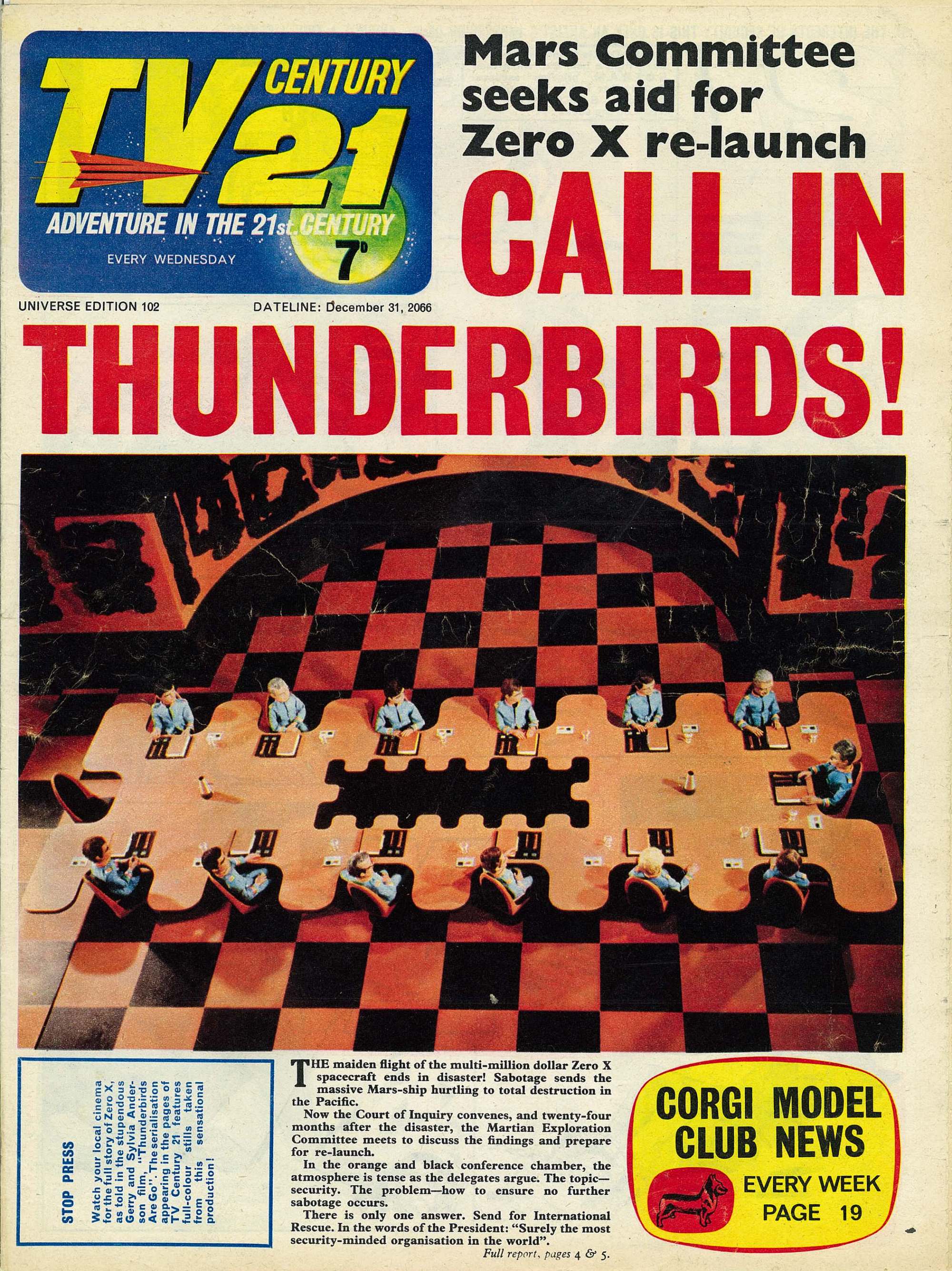 Read online TV Century 21 (TV 21) comic -  Issue #102 - 1