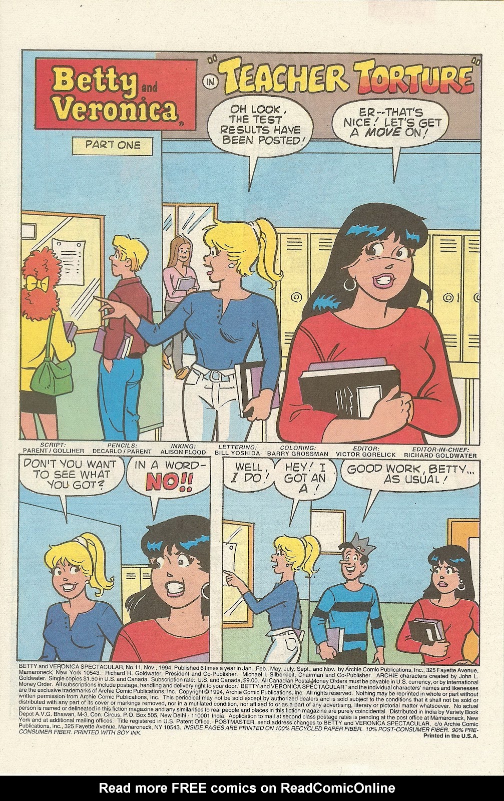 Betty & Veronica Spectacular issue 11 - Page 3