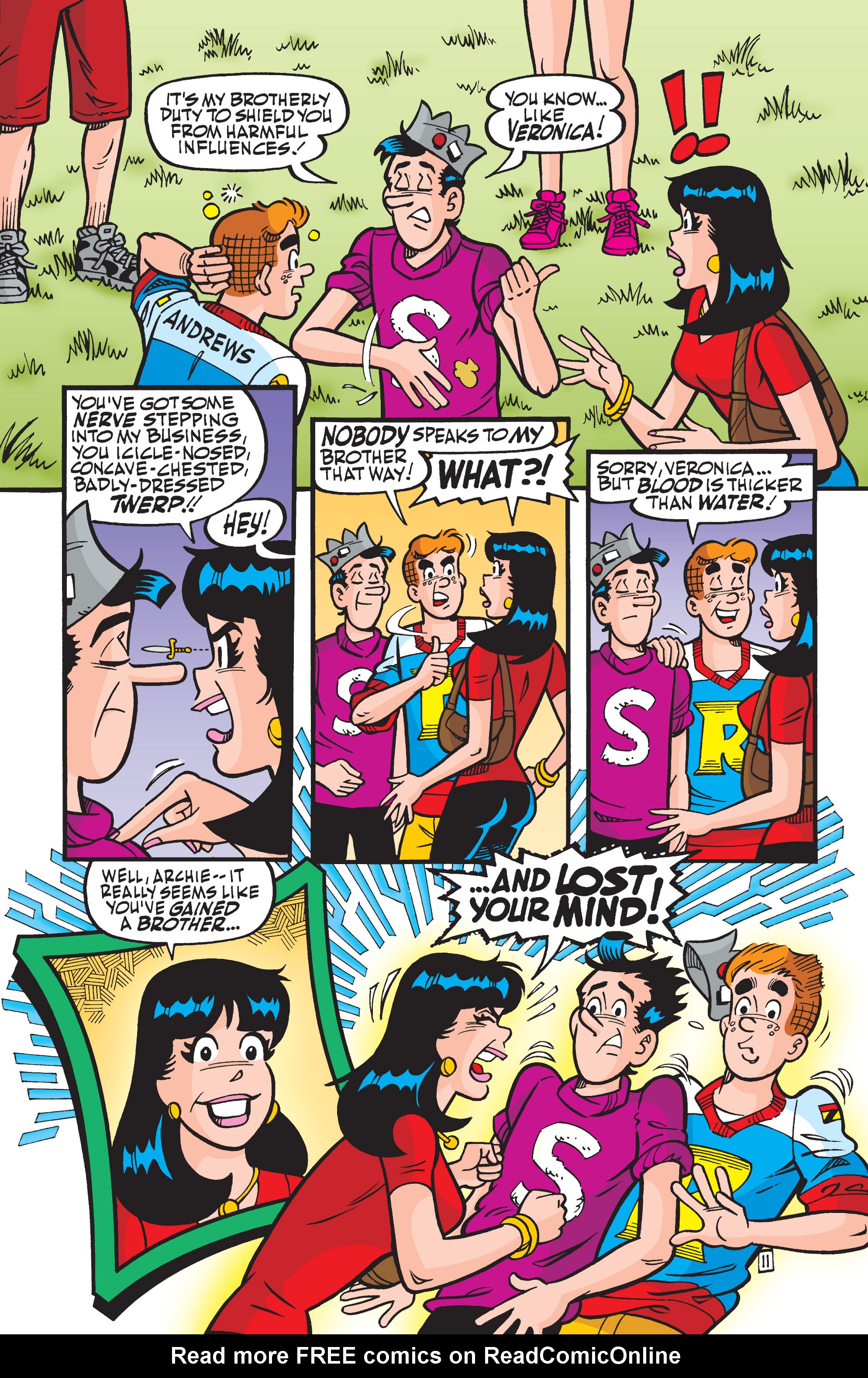 Read online Archie & Friends: Bromances comic -  Issue # TPB - 84