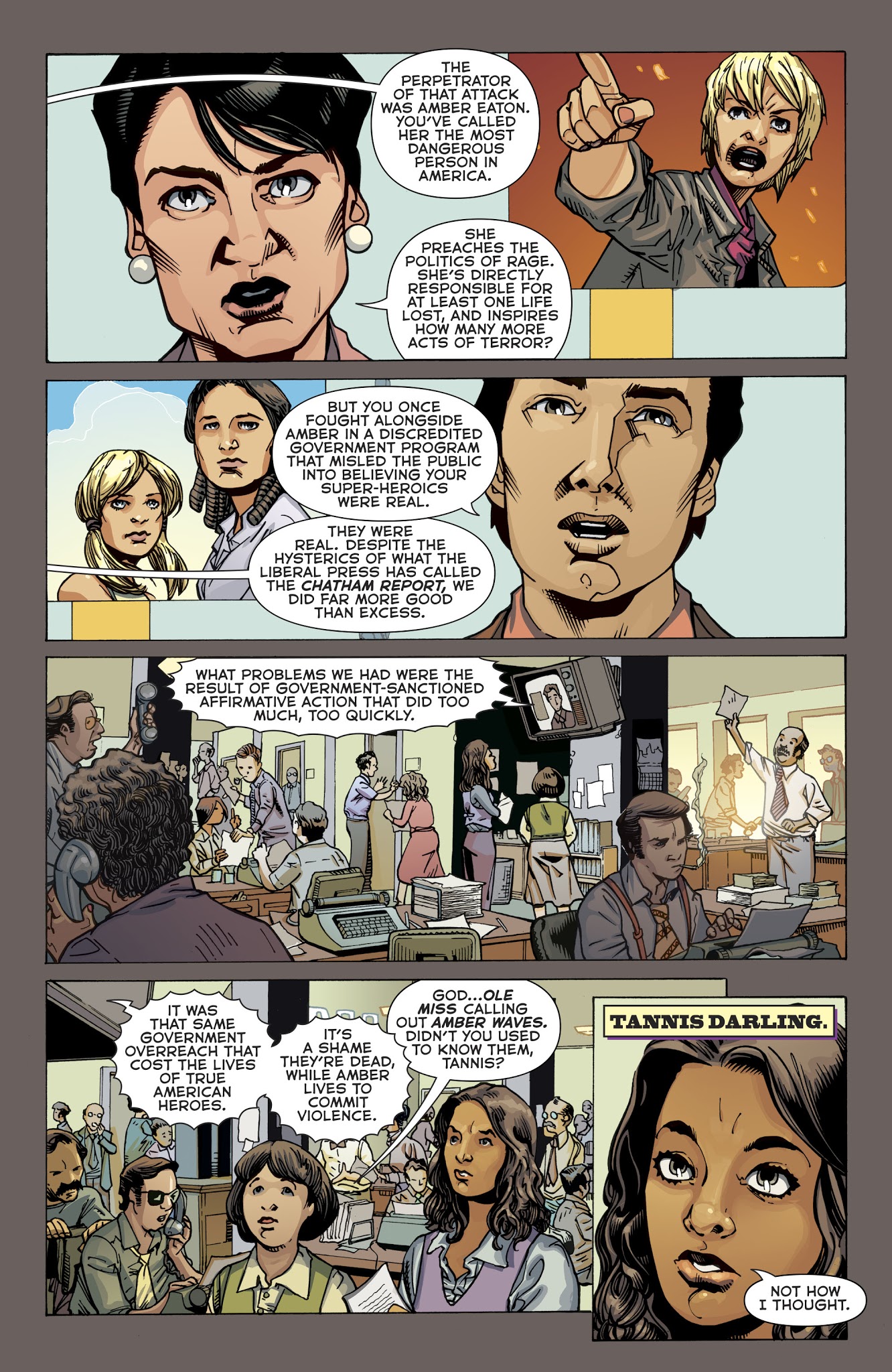 Read online The American Way: Those Above and Those Below comic -  Issue #3 - 3