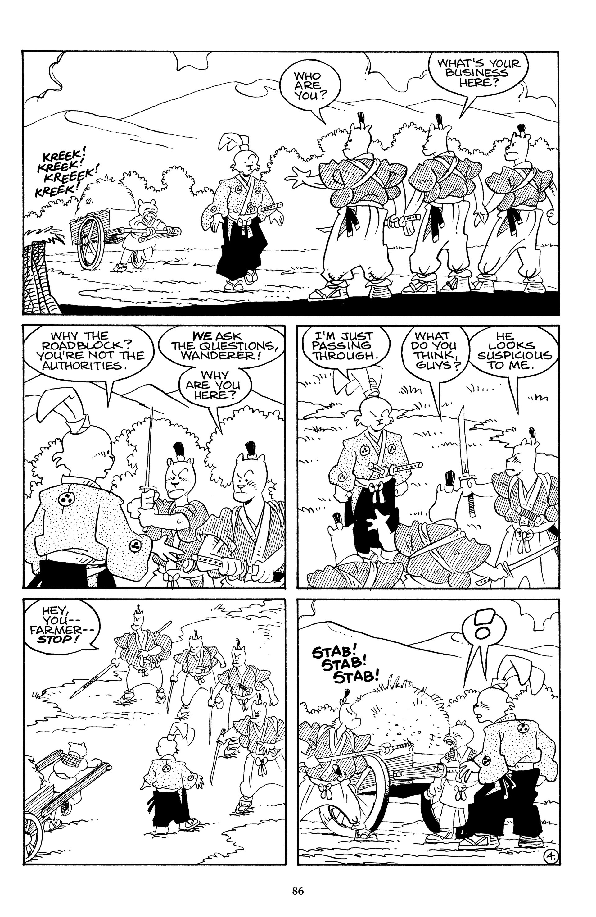 Read online The Usagi Yojimbo Saga (2021) comic -  Issue # TPB 4 (Part 1) - 85