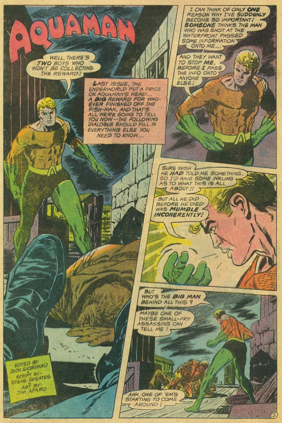 Read online Aquaman (1962) comic -  Issue #45 - 4