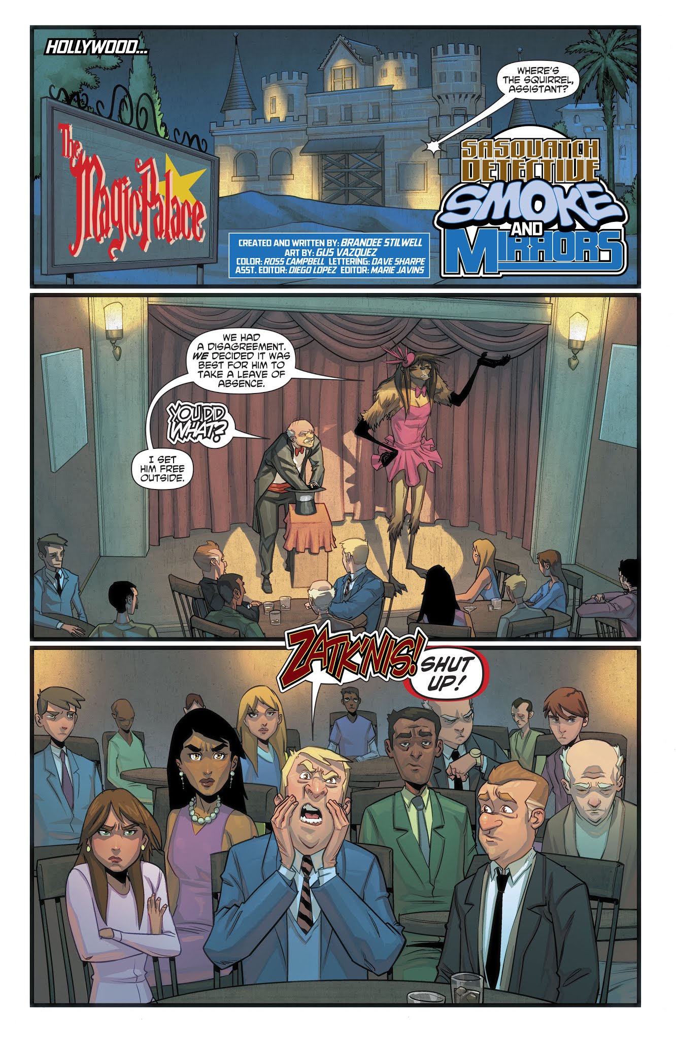 Read online Exit Stage Left: The Snagglepuss Chronicles comic -  Issue #6 - 26