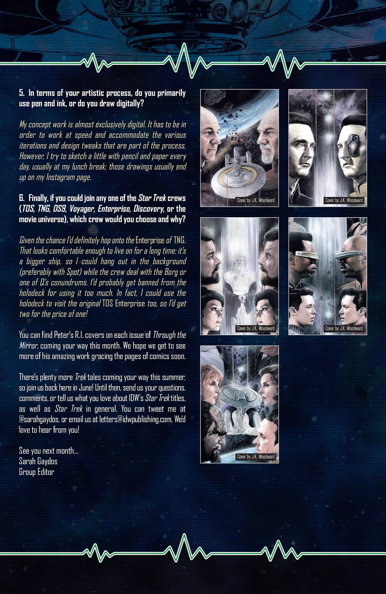 Read online Star Trek: The Next Generation: Through the Mirror comic -  Issue #1 - 25