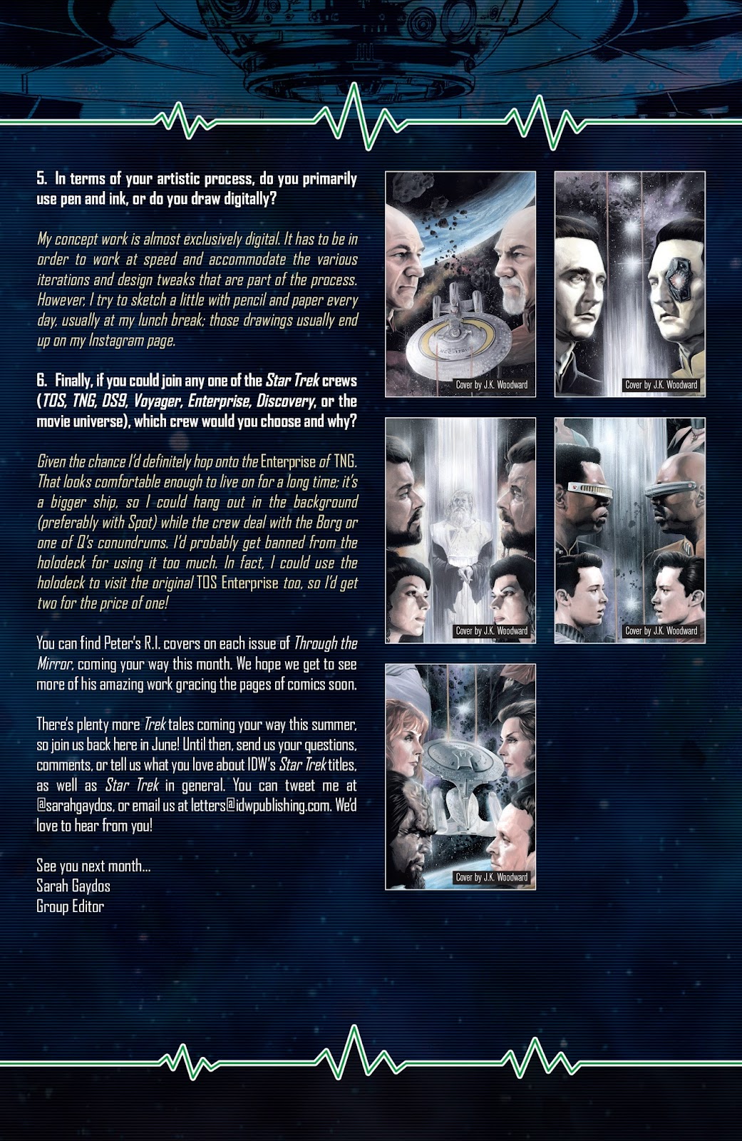 Star Trek: The Next Generation: Through the Mirror issue 1 - Page 25