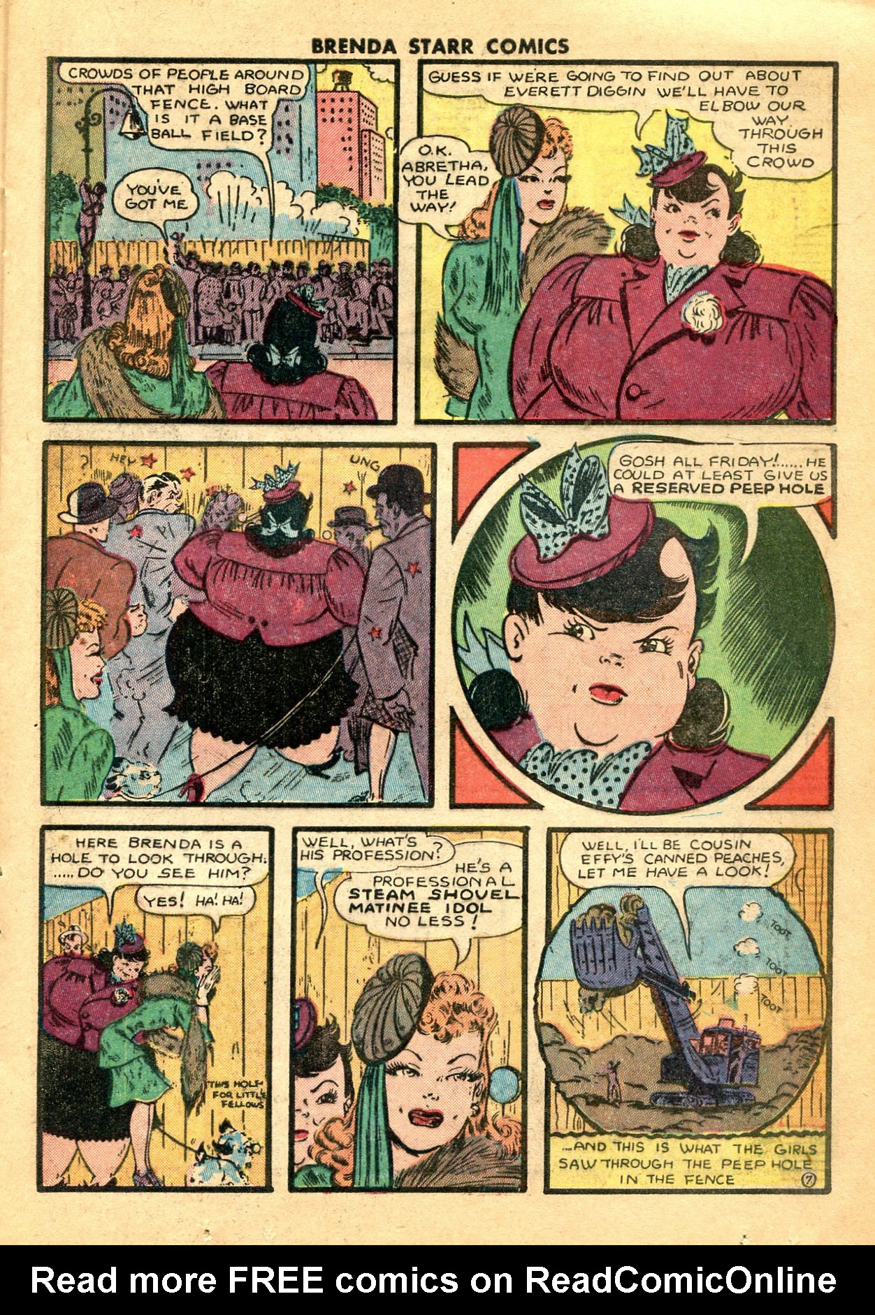 Read online Brenda Starr (1948) comic -  Issue #6 - 16