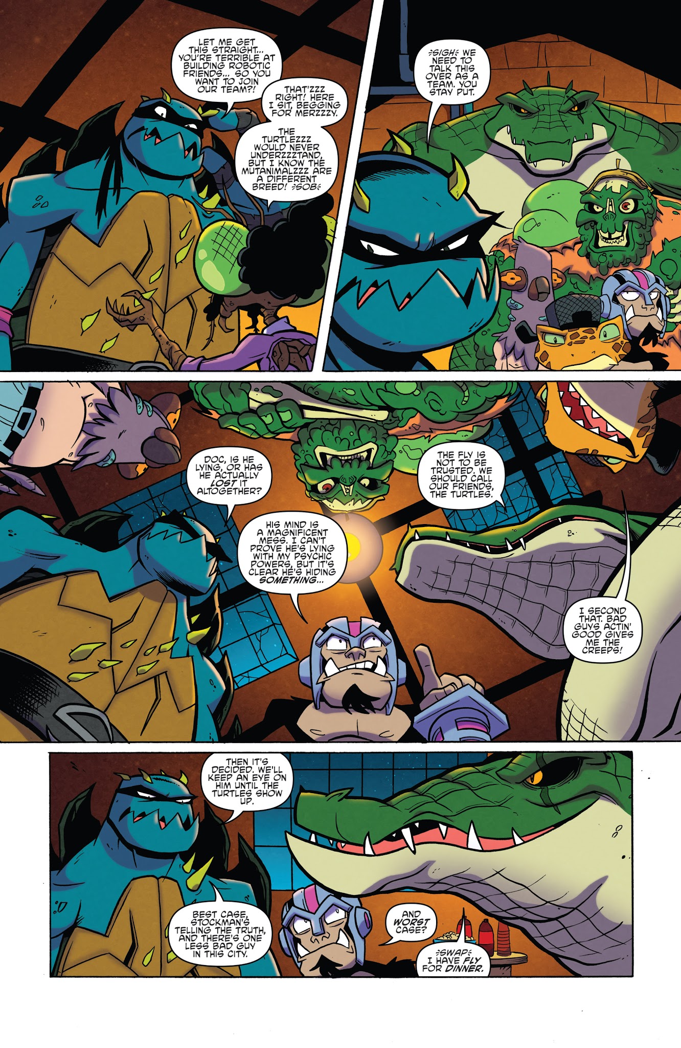 Read online Teenage Mutant Ninja Turtles Amazing Adventures: Robotanimals comic -  Issue #1 - 9
