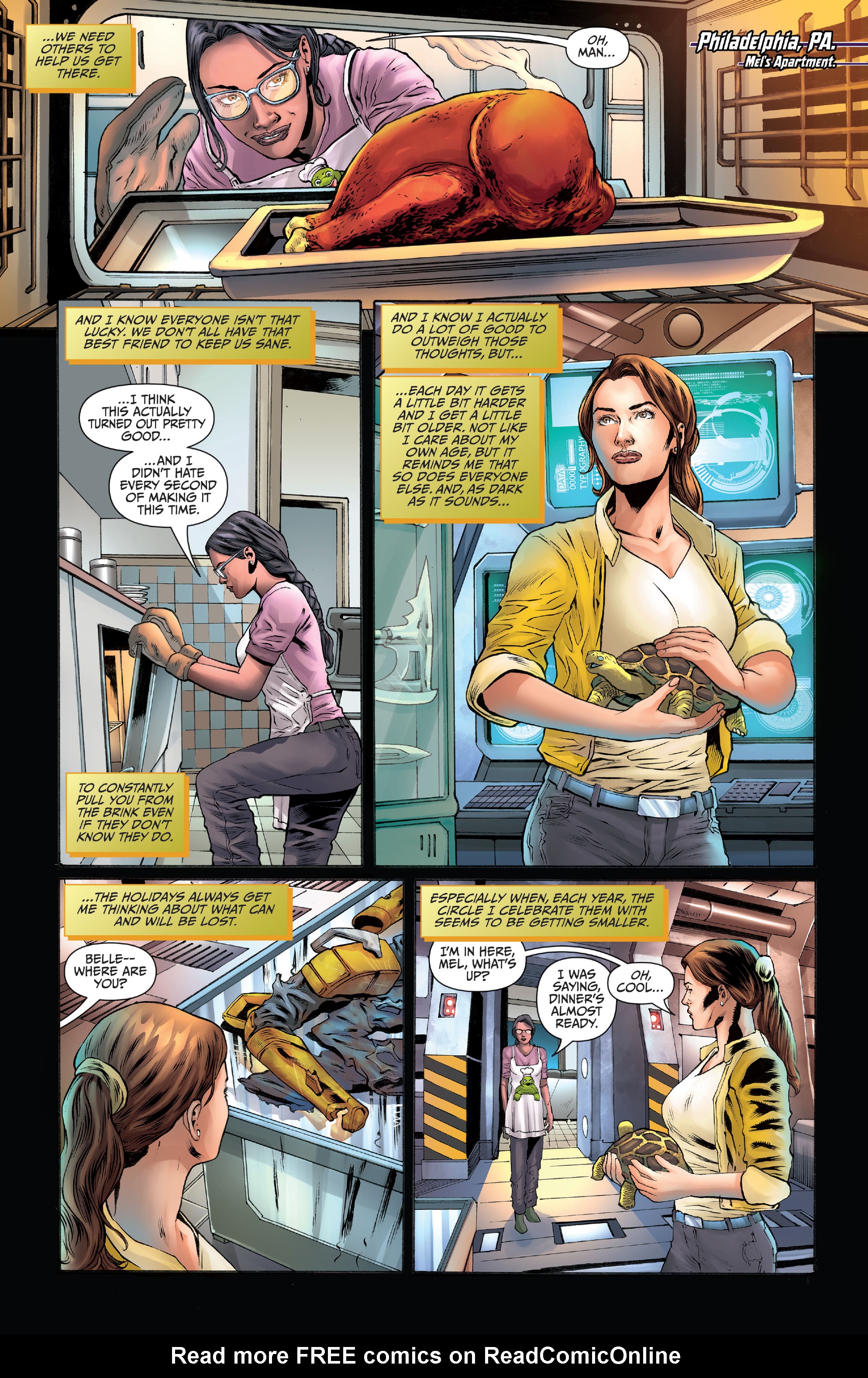 Read online Belle: Deep Freeze comic -  Issue # Full - 8