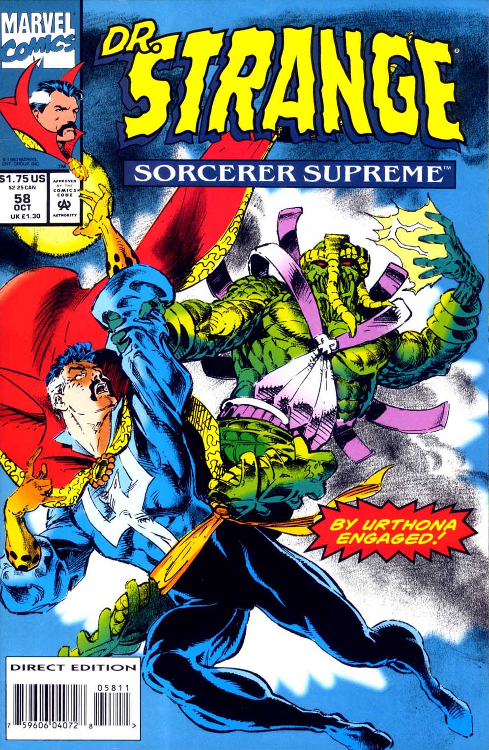 Read online Doctor Strange: Sorcerer Supreme comic -  Issue #58 - 1