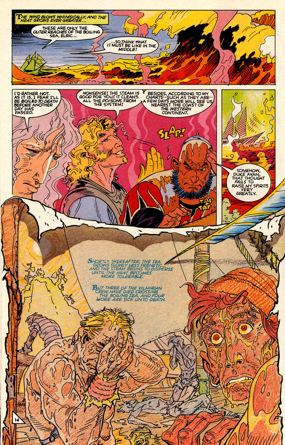 Read online Elric: Sailor on the Seas of Fate comic -  Issue #6 - 17