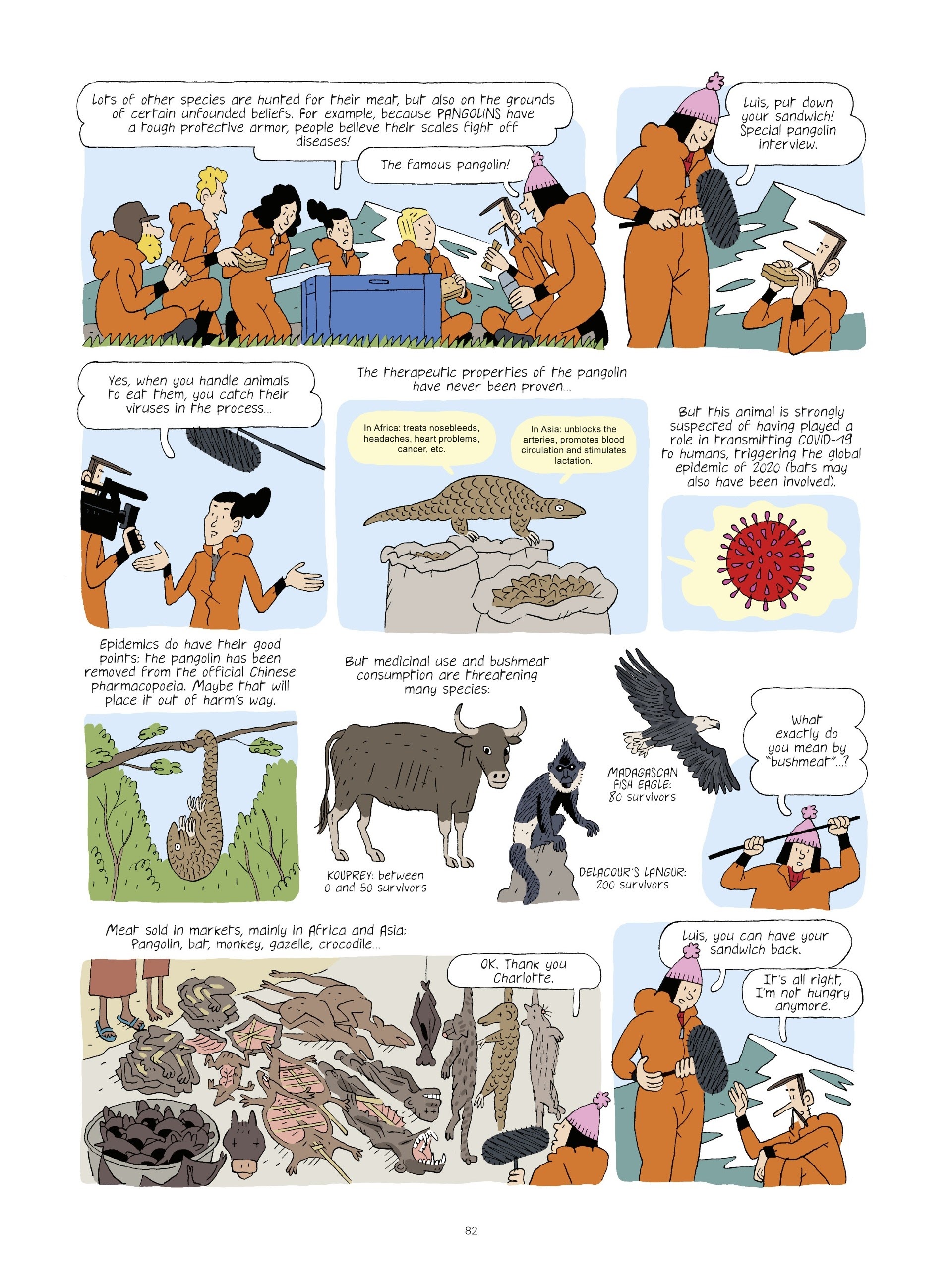 Read online Extinctions: Twilight of the Species comic -  Issue # TPB - 82