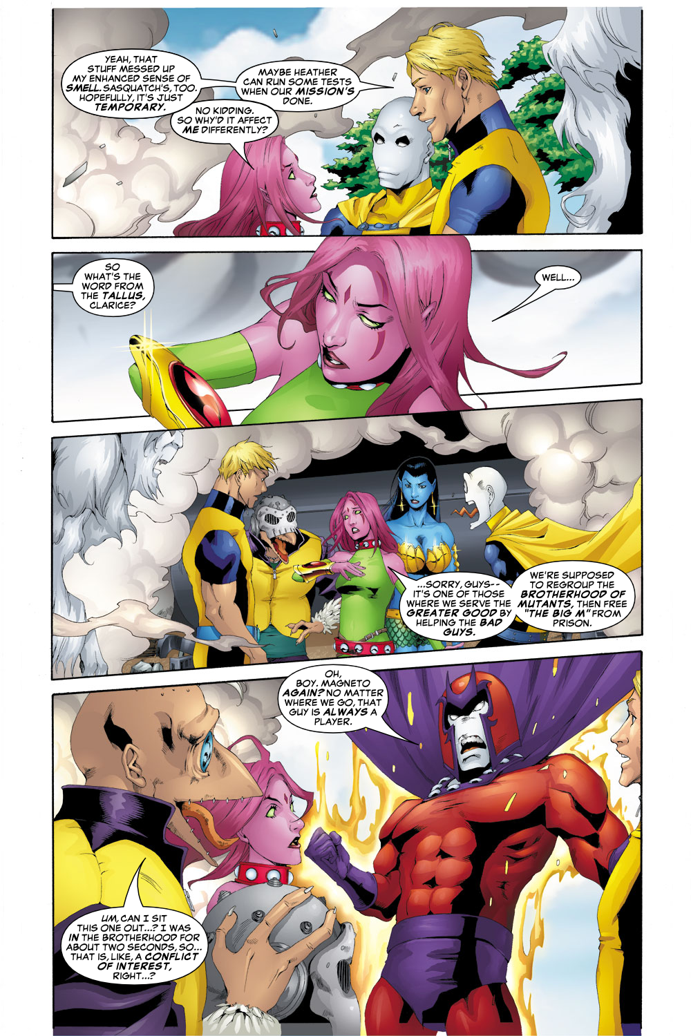 Read online Exiles (2001) comic -  Issue #50 - 11