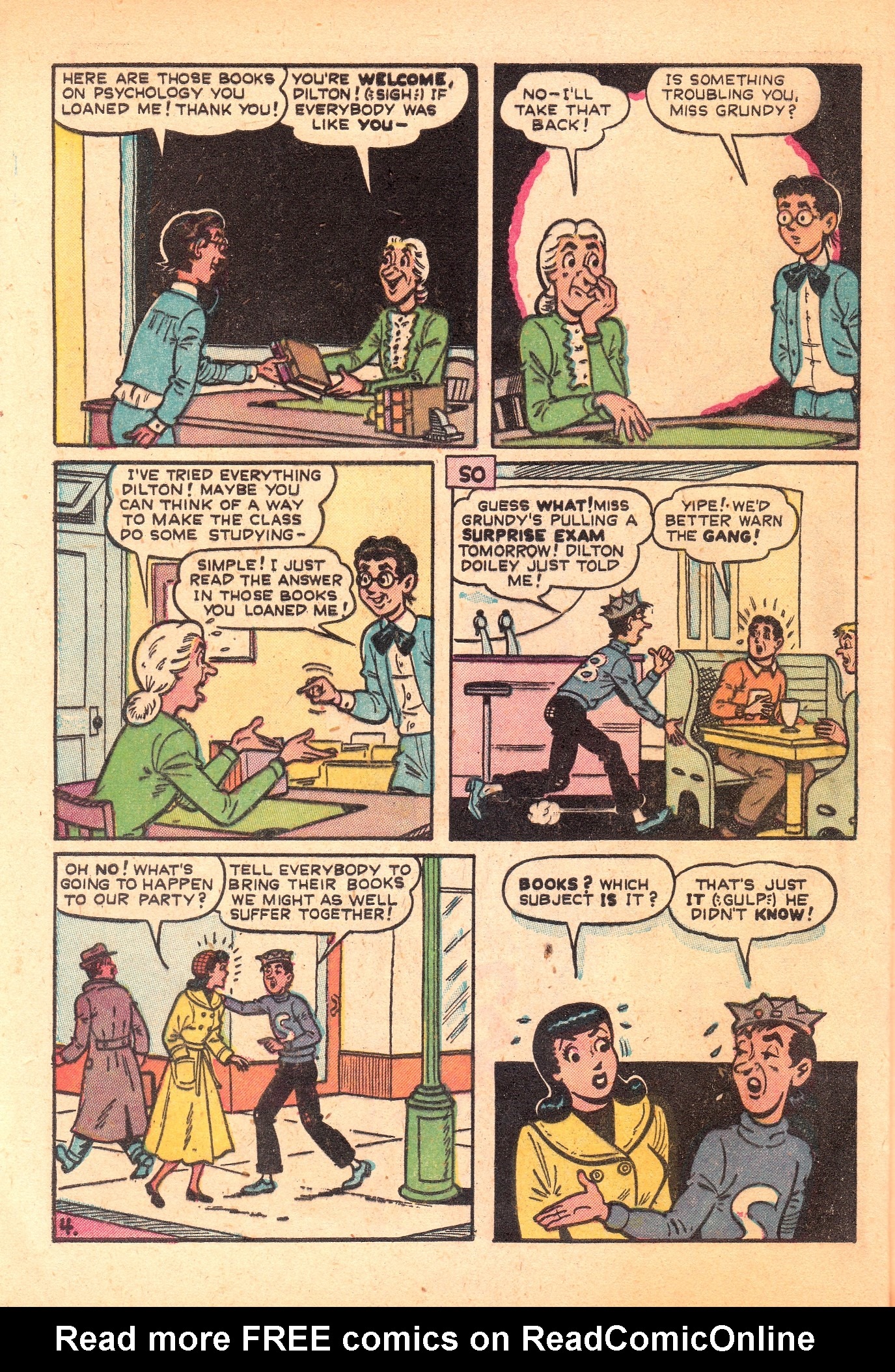 Read online Pep Comics comic -  Issue #78 - 38