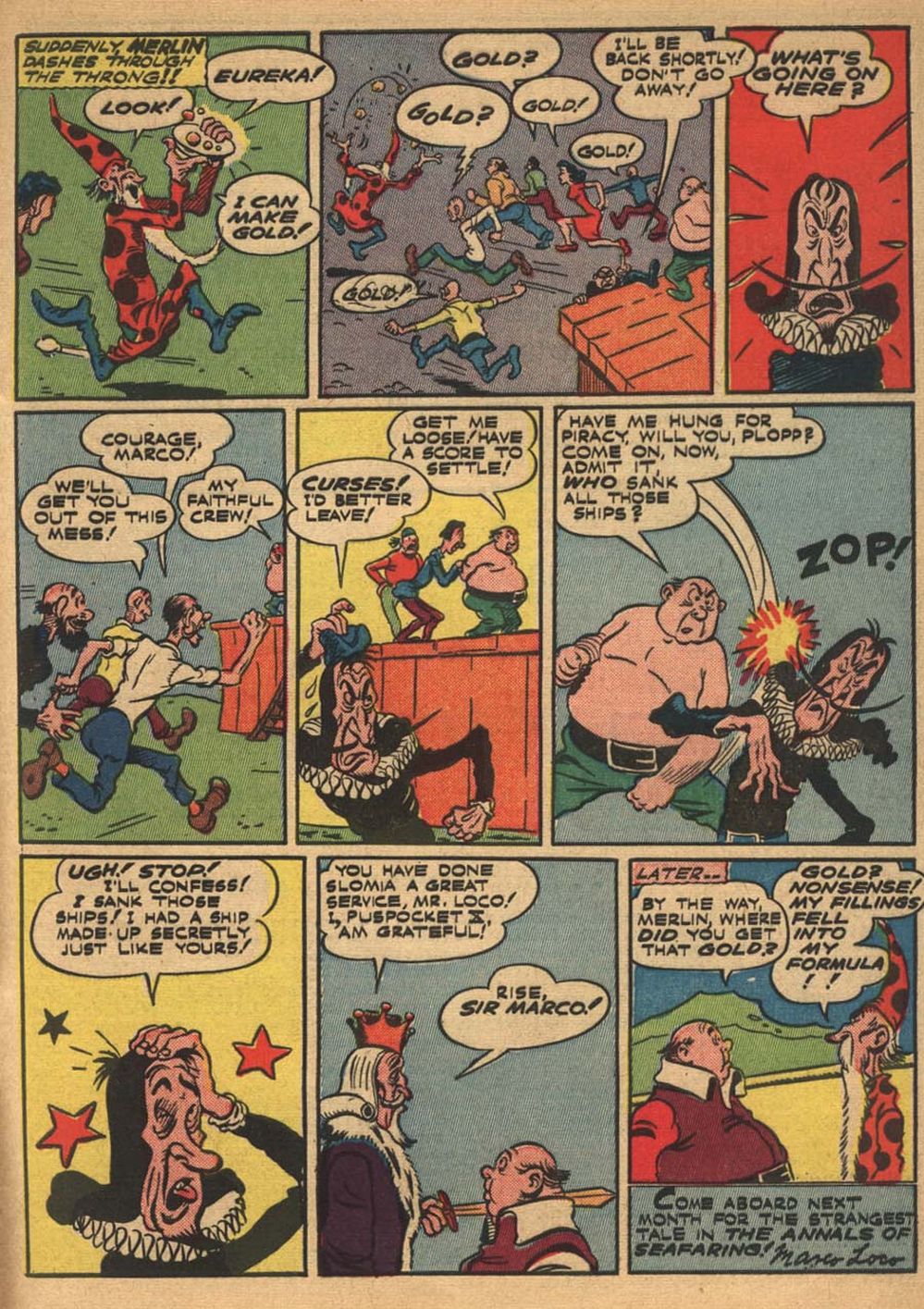 Read online Pep Comics comic -  Issue #50 - 49