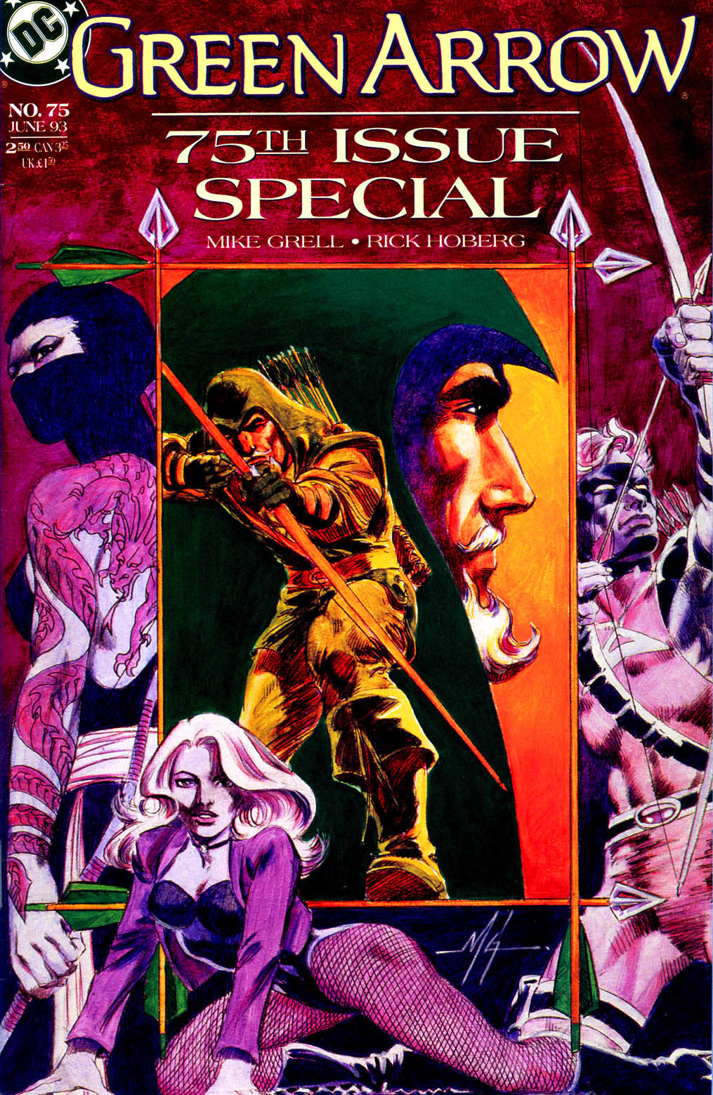 Read online Green Arrow (1988) comic -  Issue #75 - 1