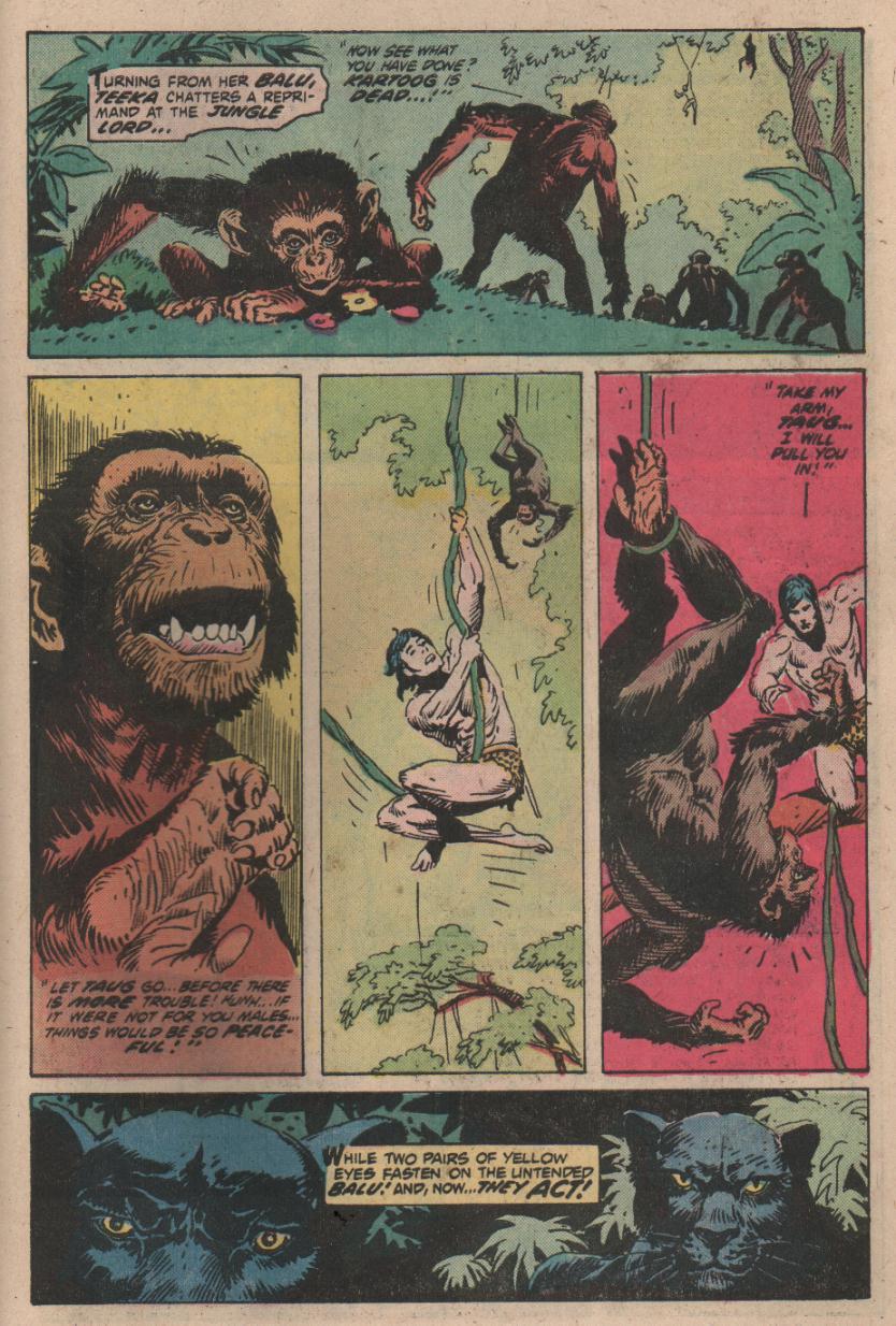 Read online Tarzan (1972) comic -  Issue #252 - 17