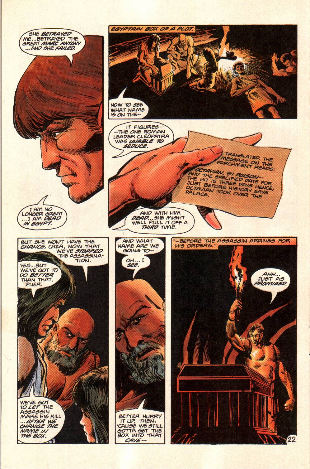 Read online Aztec Ace comic -  Issue #14 - 22
