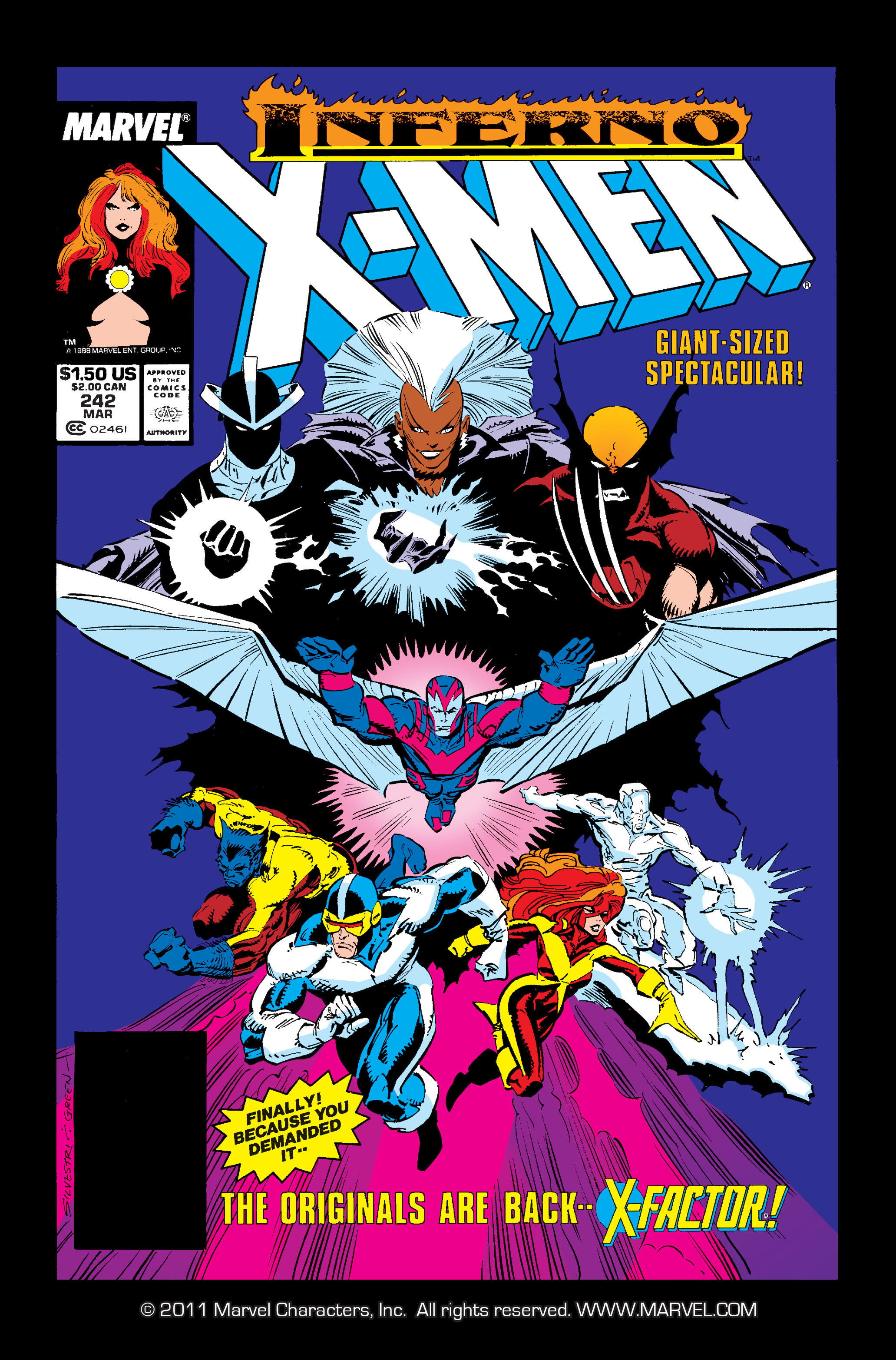 Read online Uncanny X-Men (1963) comic -  Issue #242 - 1