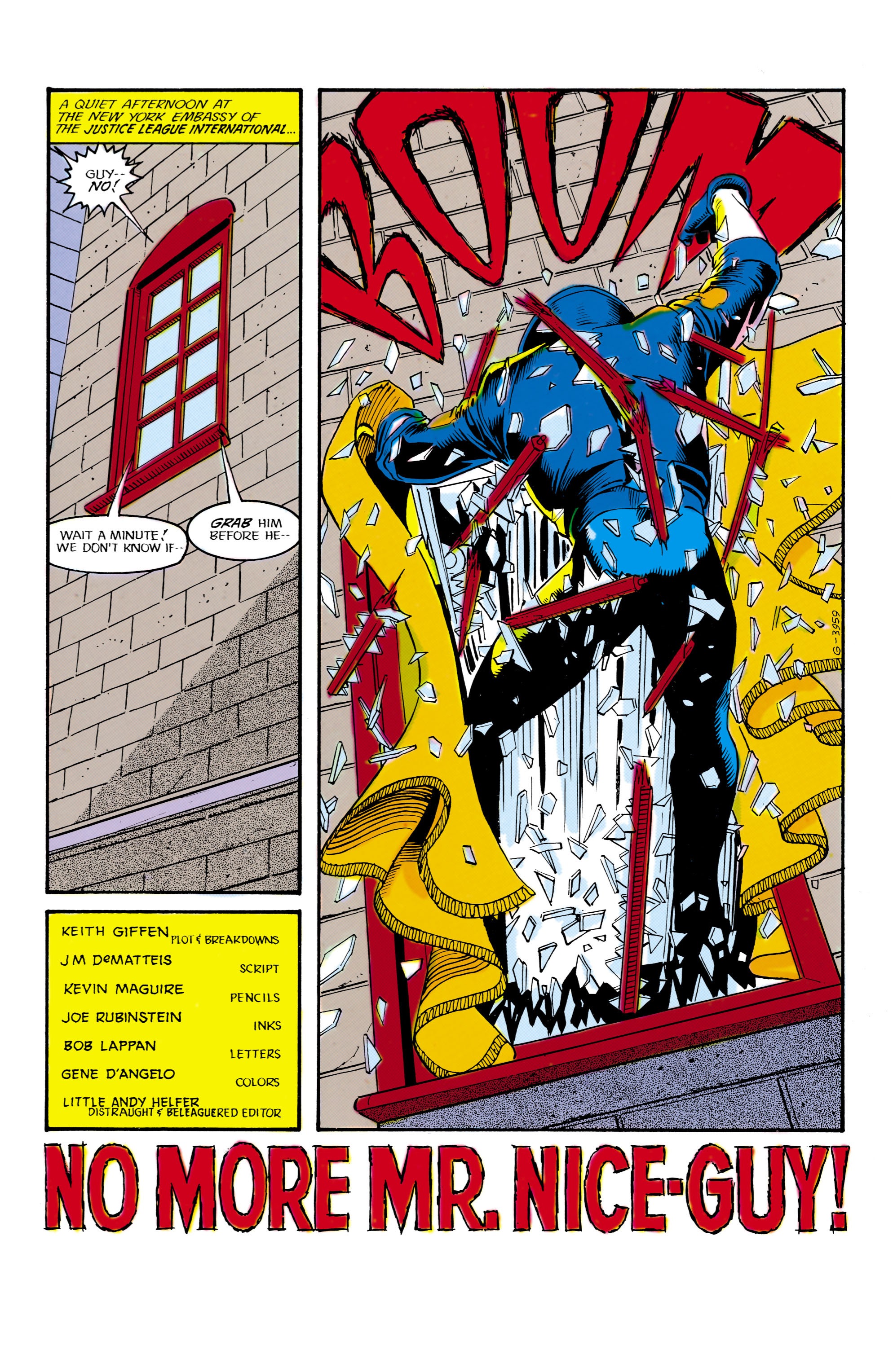 Read online Justice League International (1987) comic -  Issue #19 - 2