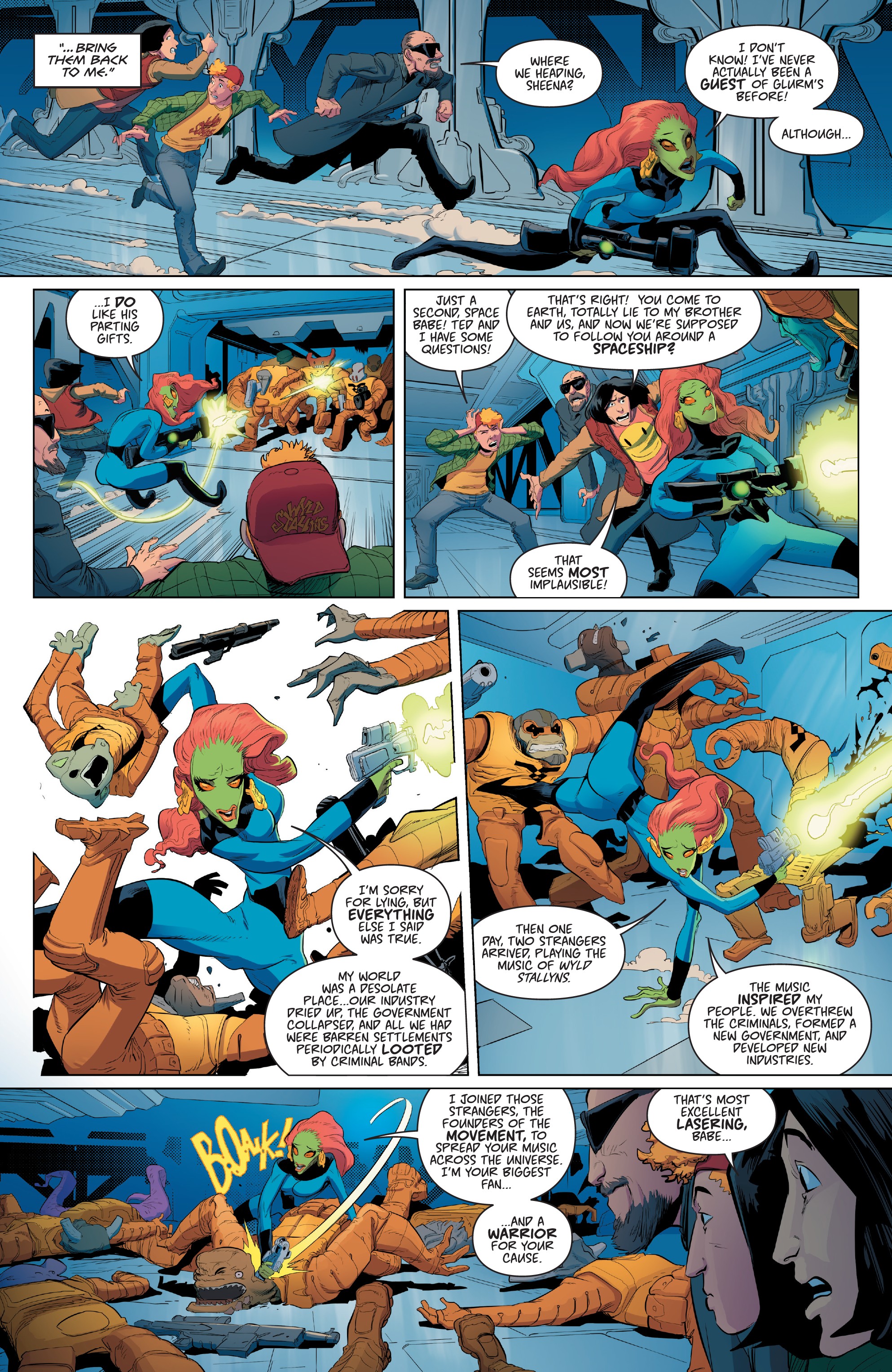 Read online Bill & Ted Save the Universe comic -  Issue # _TPB - 23