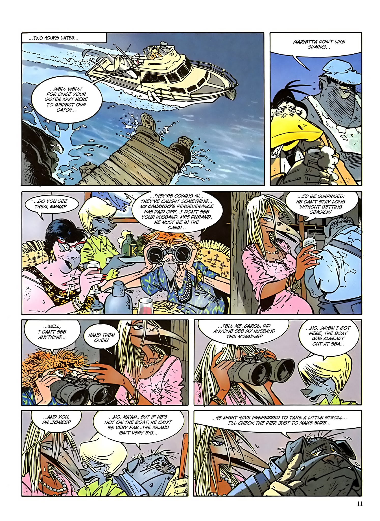 Read online Une enquête de l'inspecteur Canardo comic -  Issue #7 - 12