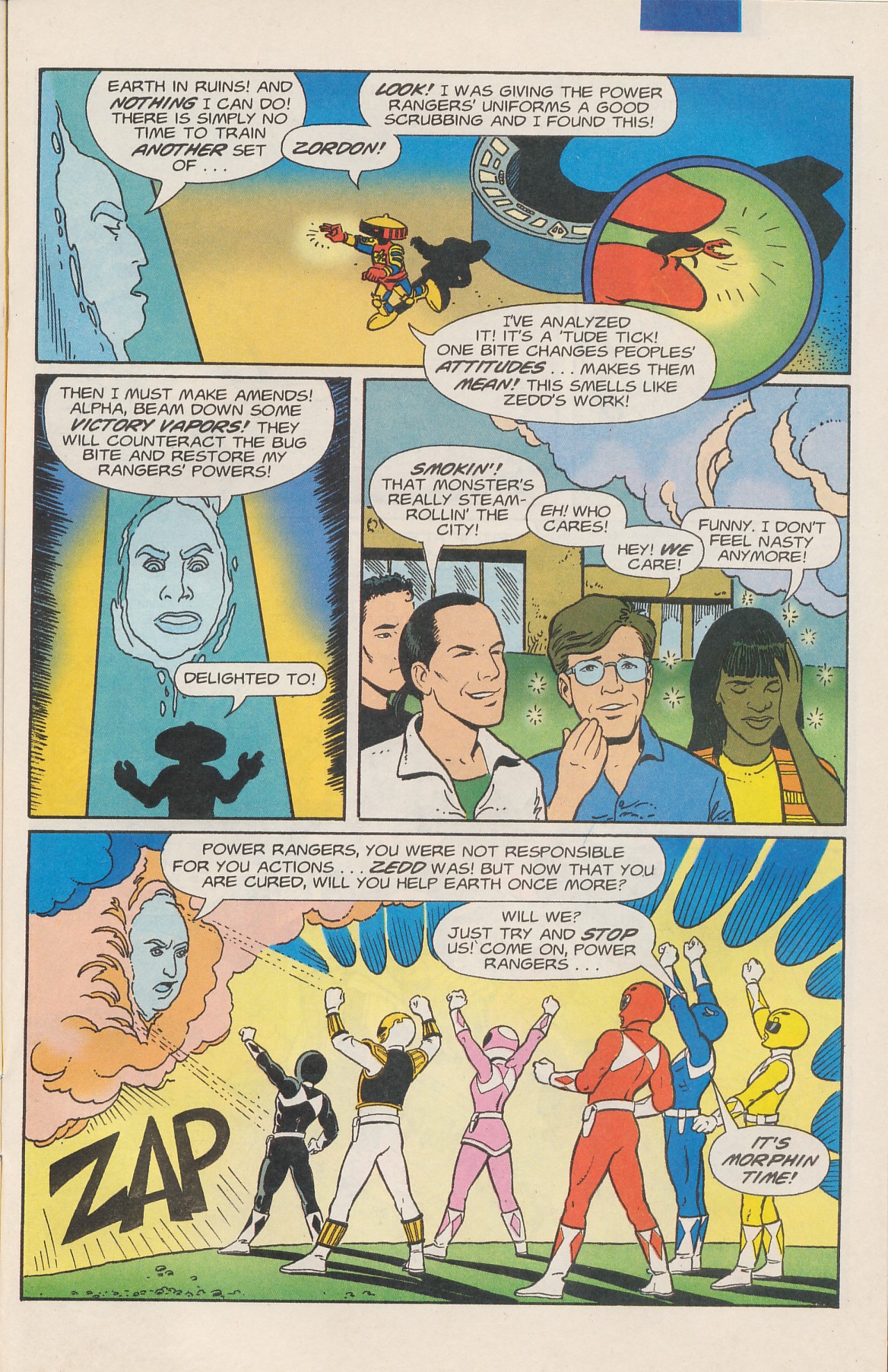 Read online Saban's Mighty Morphin Power Rangers (1995) comic -  Issue #3 - 17