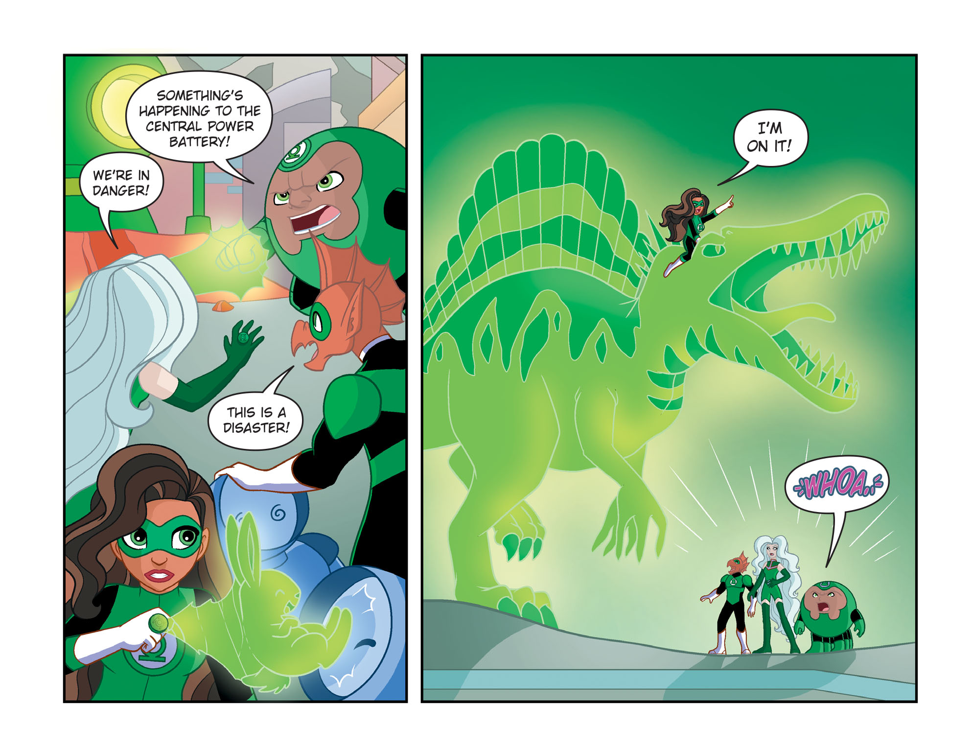 Read online DC Super Hero Girls: Spaced Out comic -  Issue #12 - 9