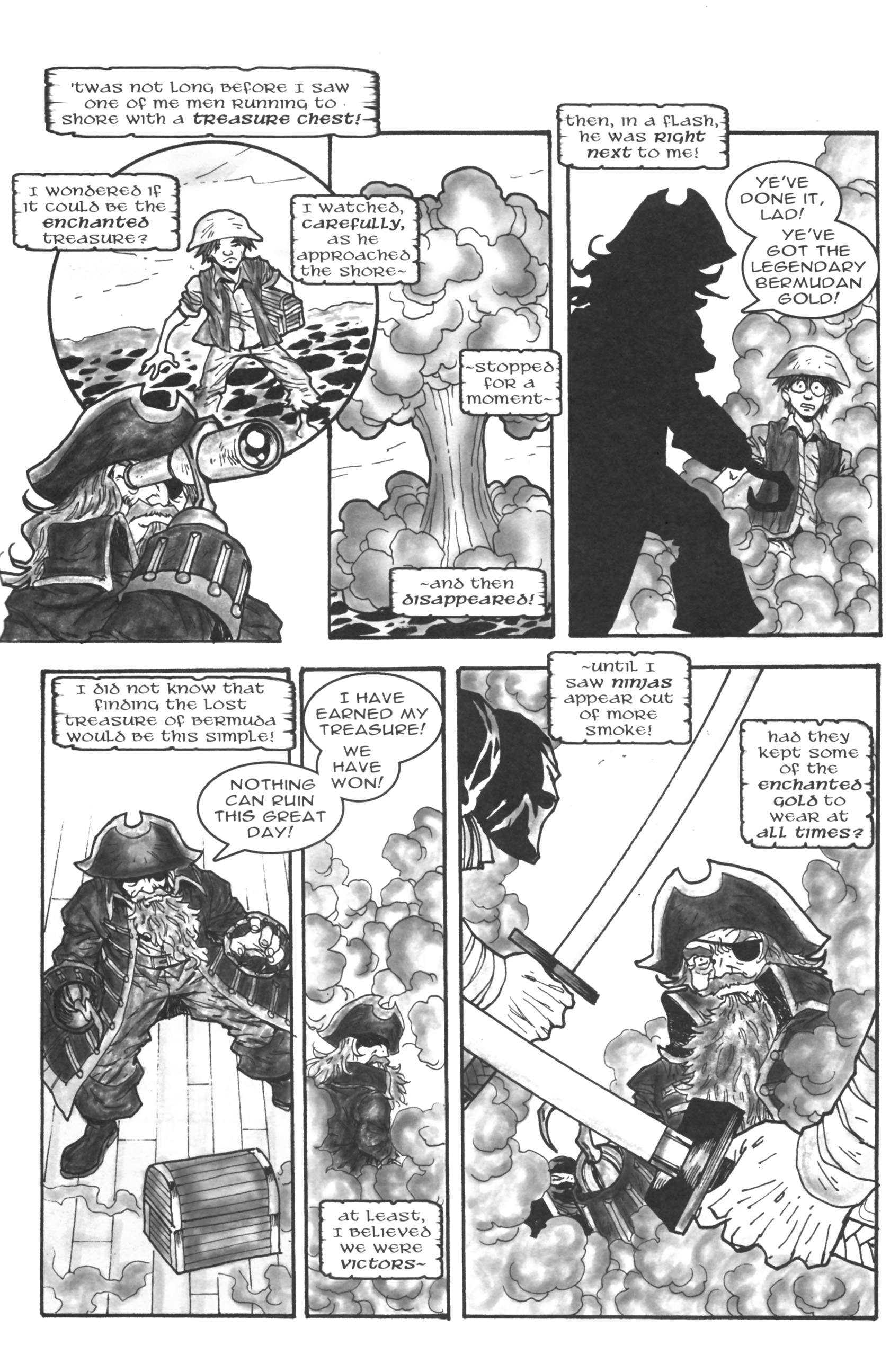 Read online Pirates vs. Ninjas comic -  Issue # _Annual 1 - 7