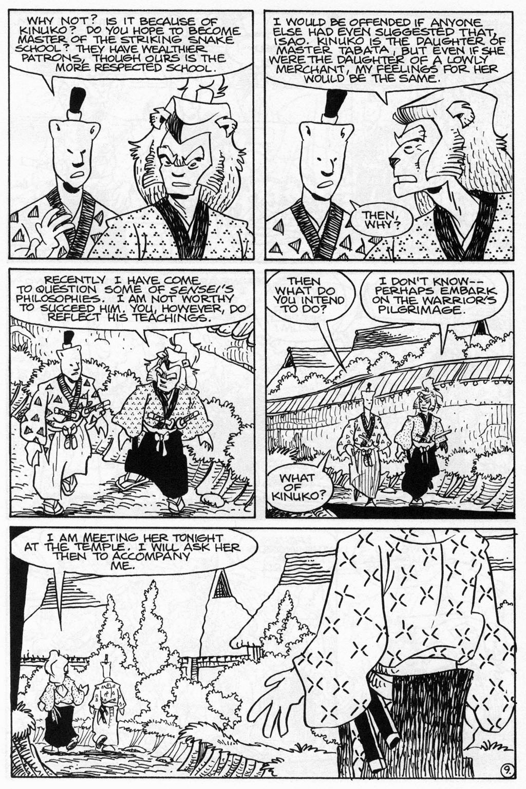 Read online Usagi Yojimbo (1996) comic -  Issue #71 - 11