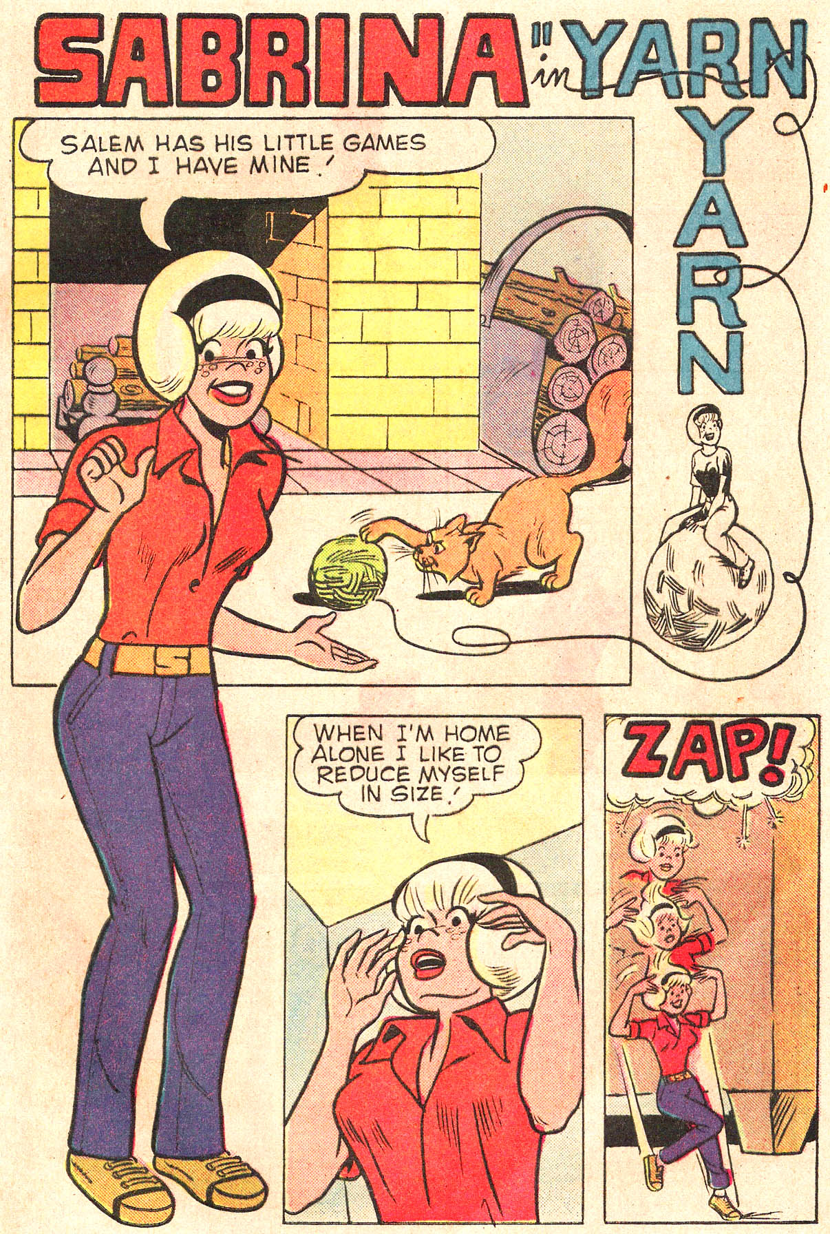 Read online Sabrina The Teenage Witch (1971) comic -  Issue #74 - 29