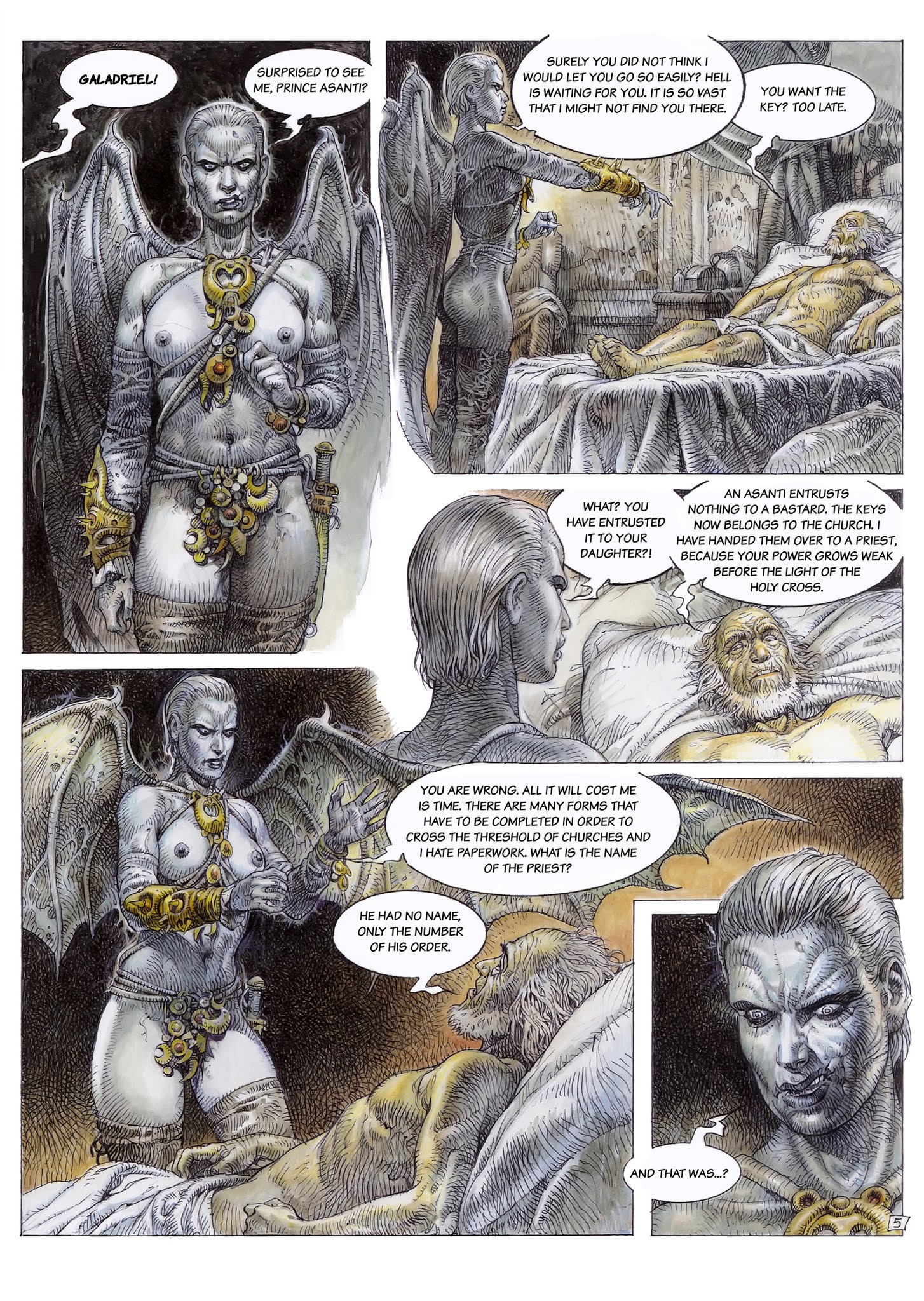 Read online Saria comic -  Issue #1 - 10