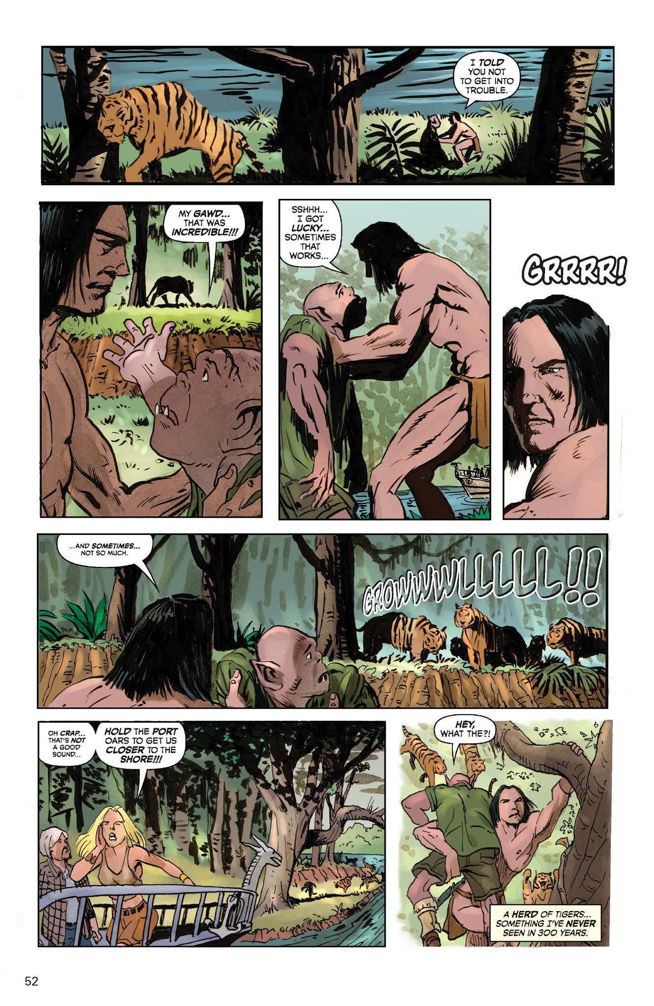 Read online The Once and Future Tarzan comic -  Issue # TPB - 53