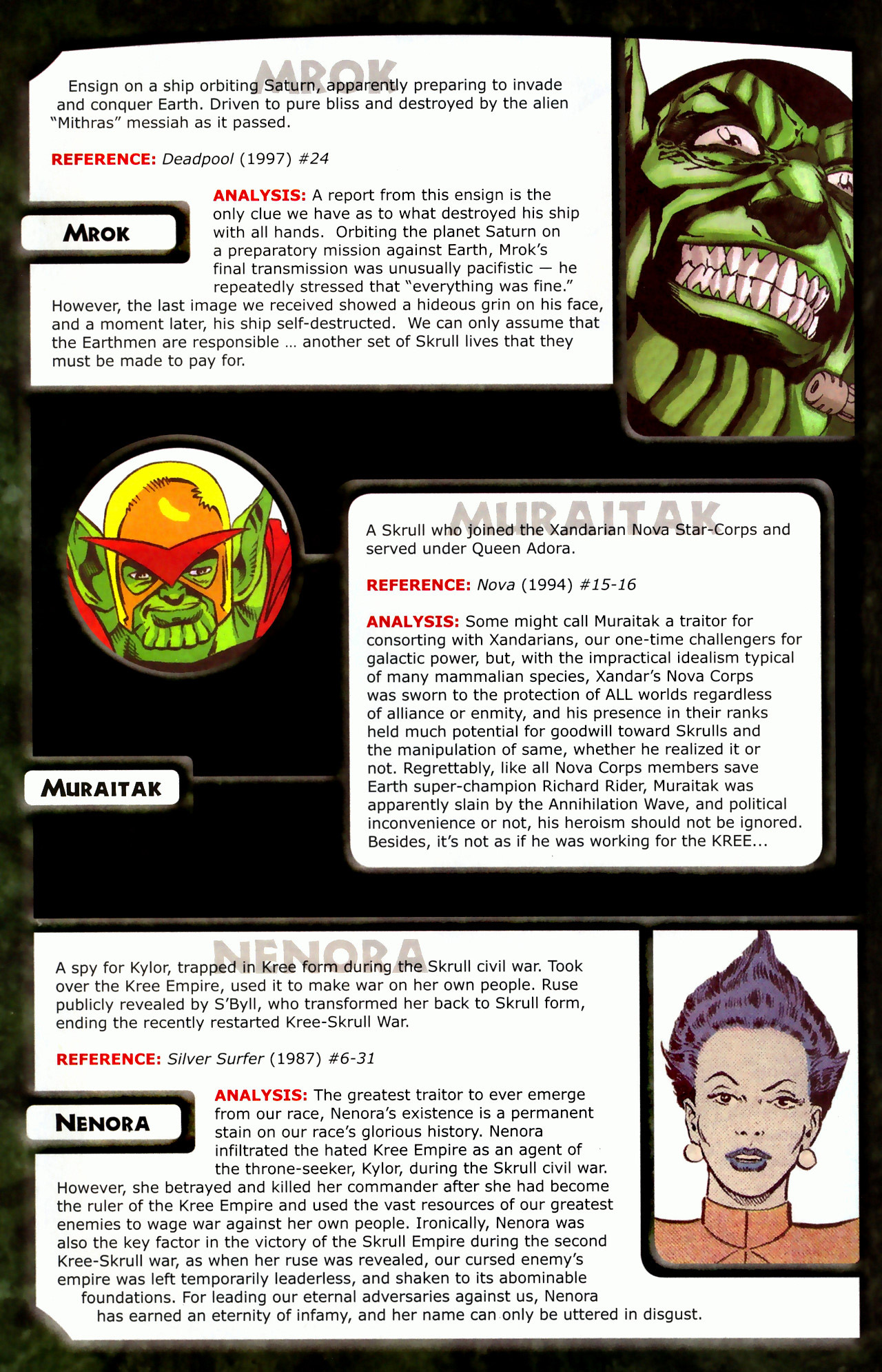 Read online Skrulls! comic -  Issue # Full - 32
