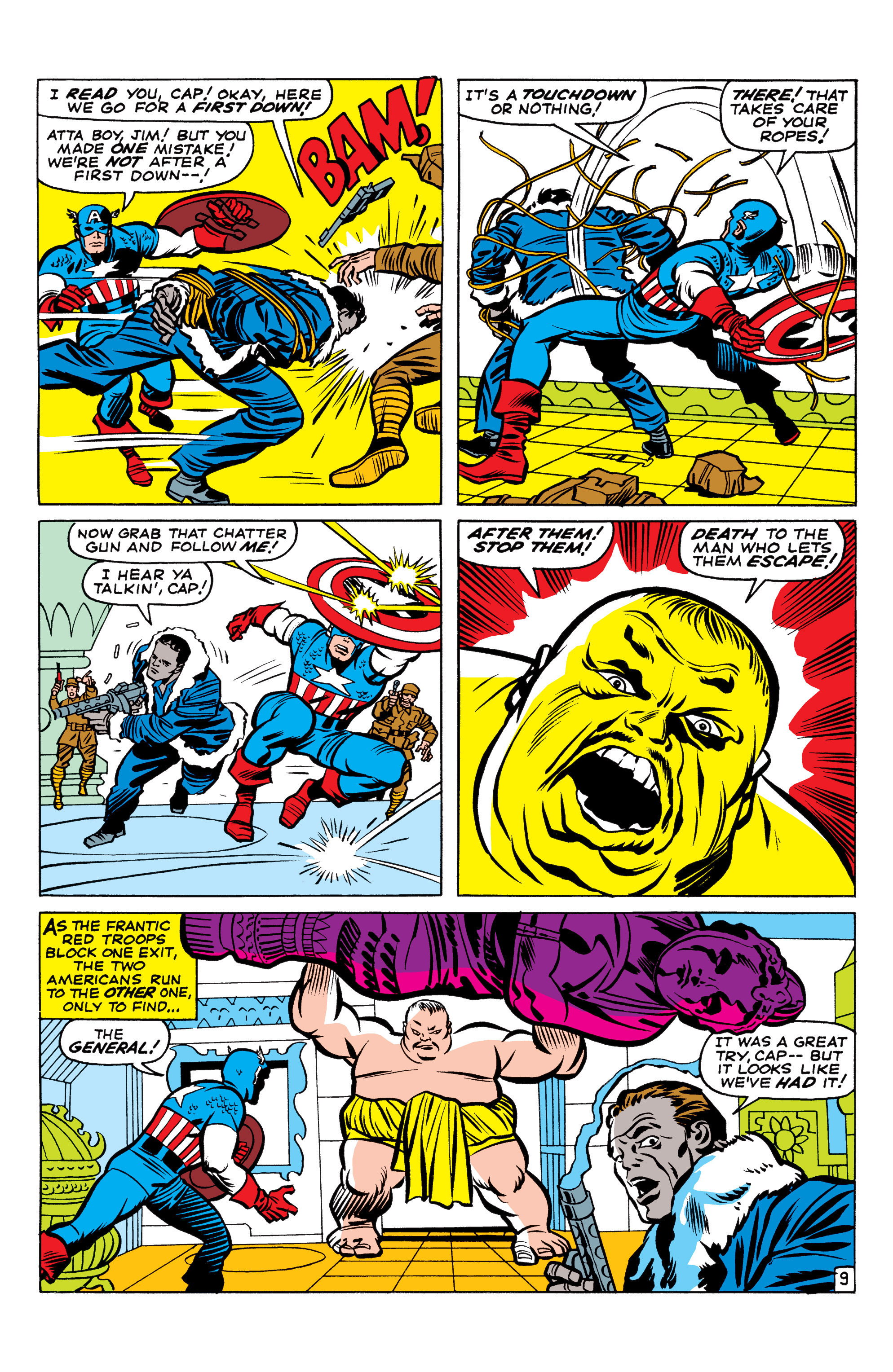 Read online Marvel Masterworks: Captain America comic -  Issue # TPB 1 (Part 1) - 37