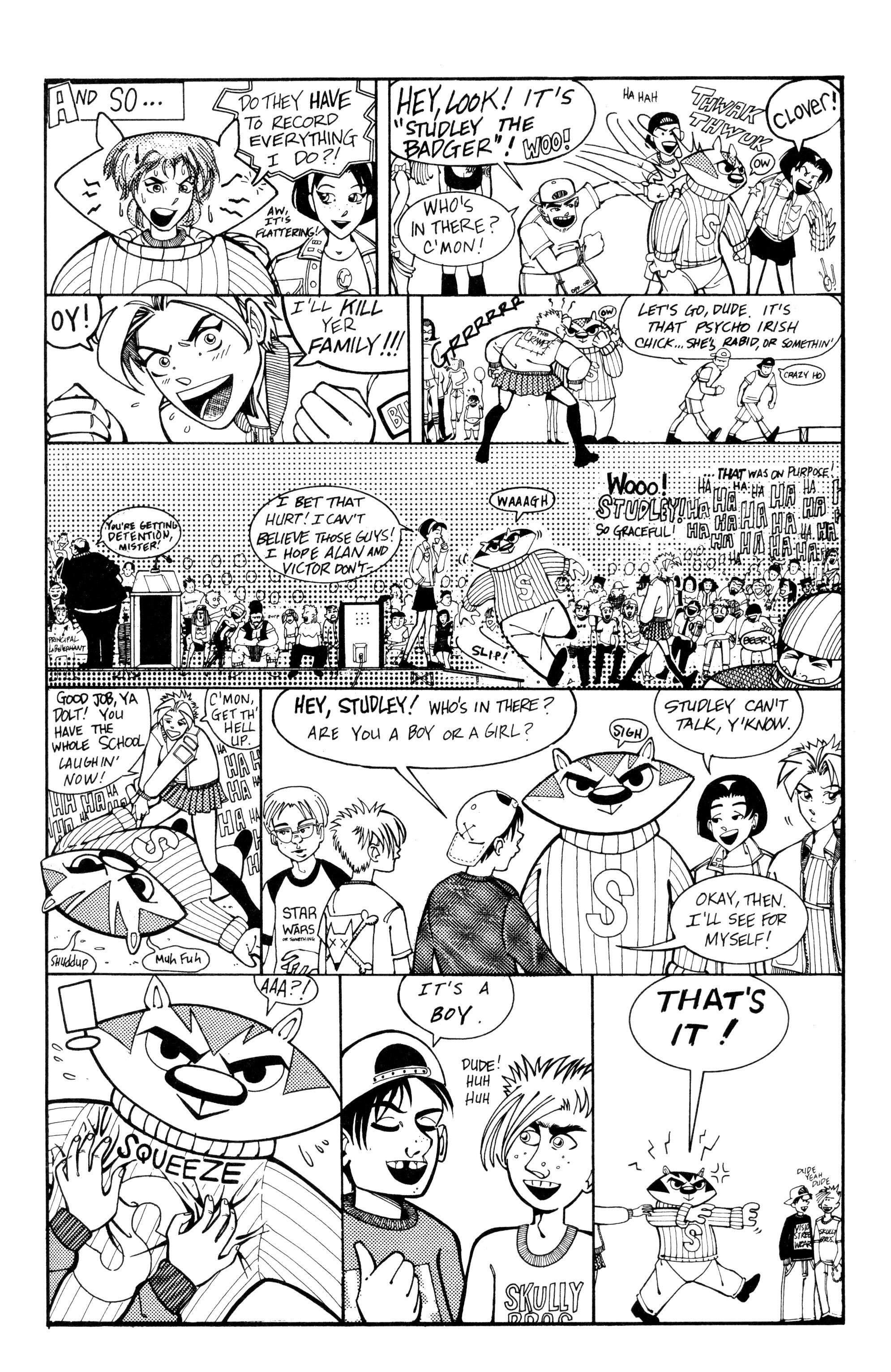 Read online Action Girl Comics comic -  Issue #15 - 21