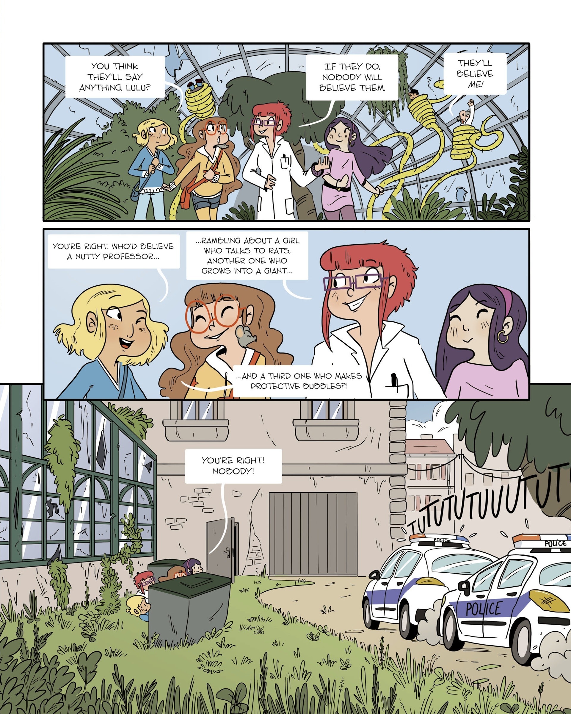 Read online Rainbow Girls: Let's Save Lulu! comic -  Issue # TPB - 91