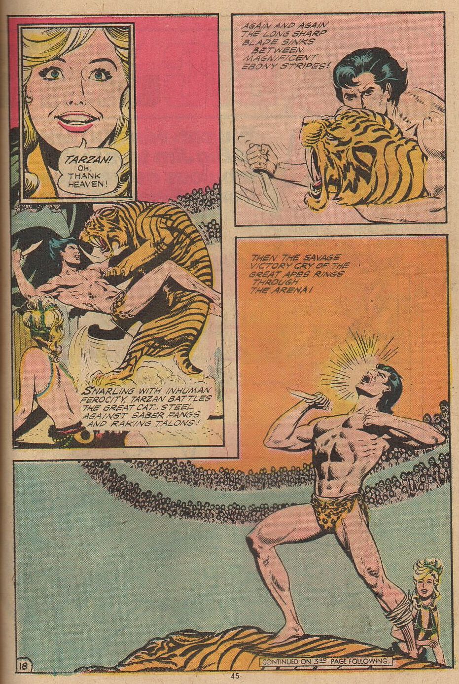 Read online Tarzan (1972) comic -  Issue #233 - 40