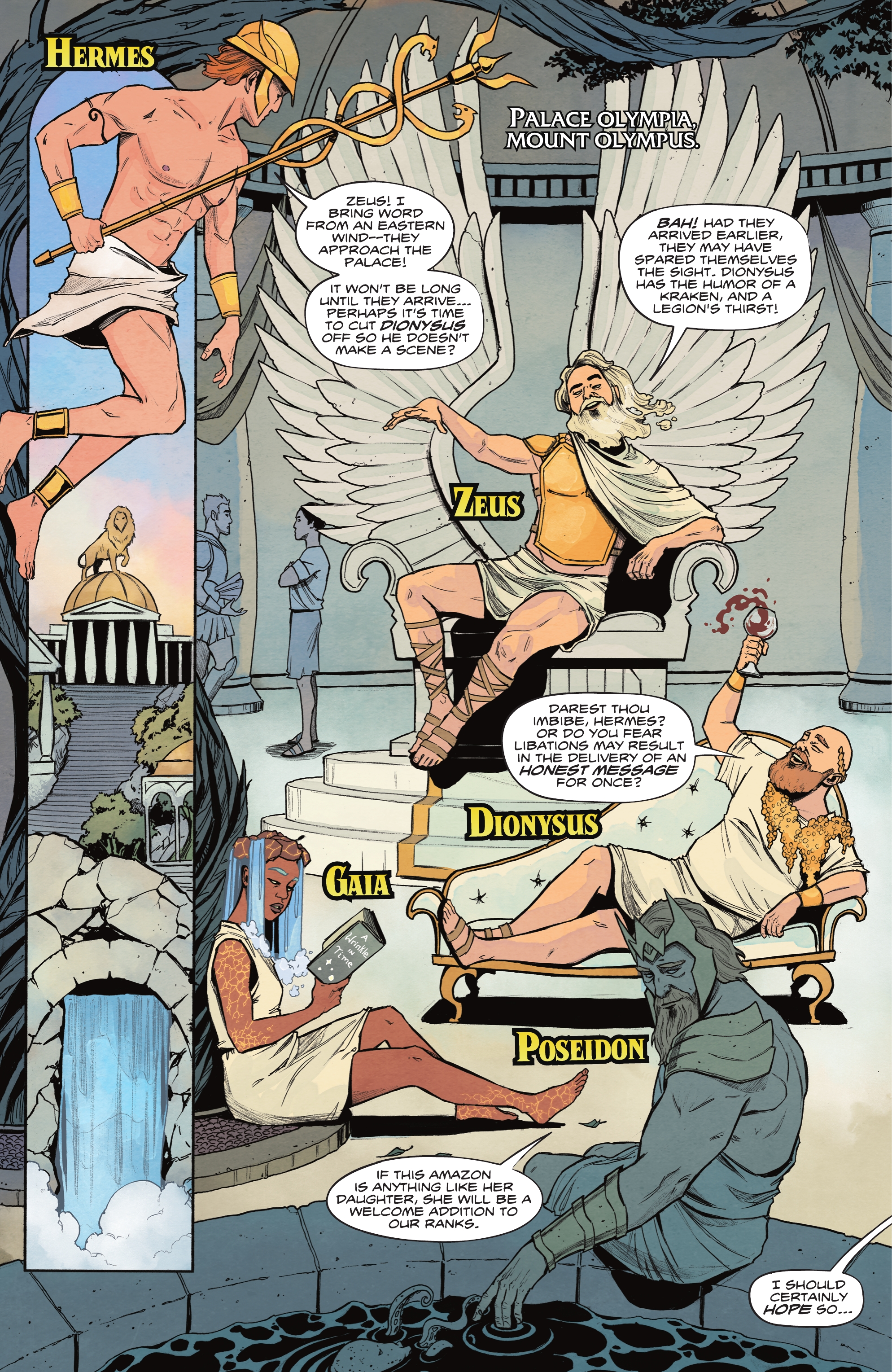 Read online Olympus: Rebirth comic -  Issue # Full - 8
