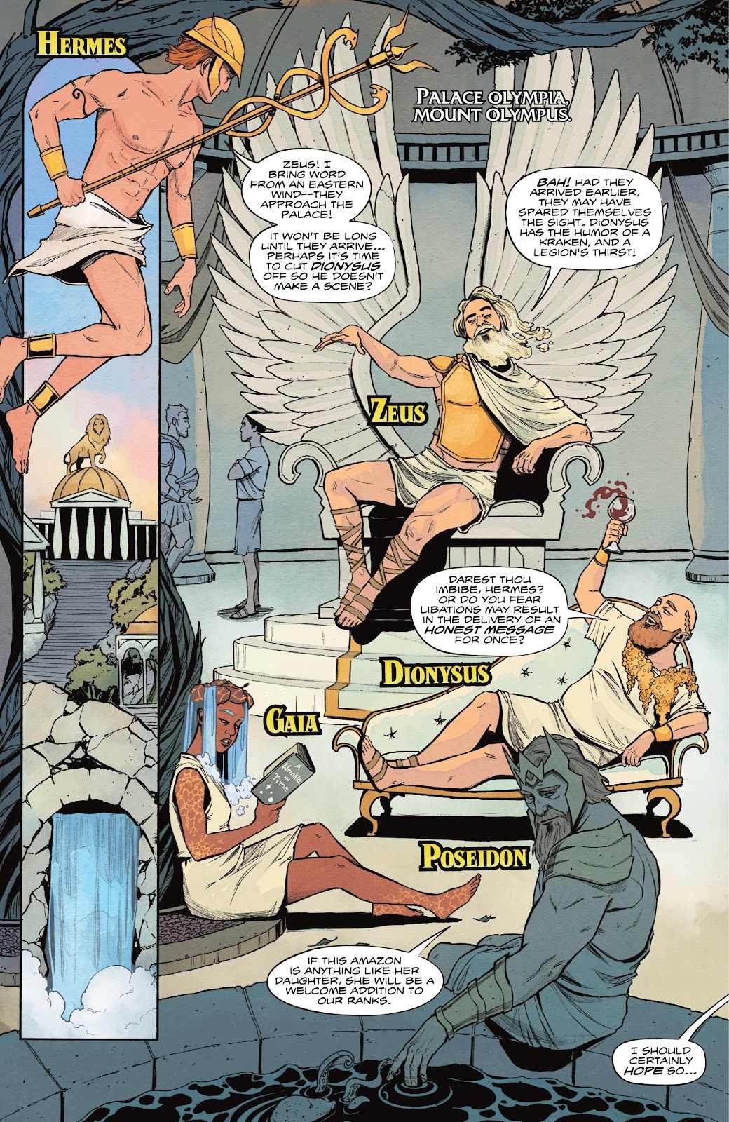 Olympus: Rebirth issue 1 - Page 8