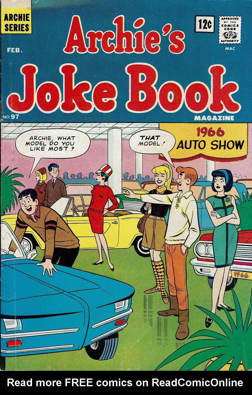 Read online Archie's Joke Book Magazine comic -  Issue #97 - 1